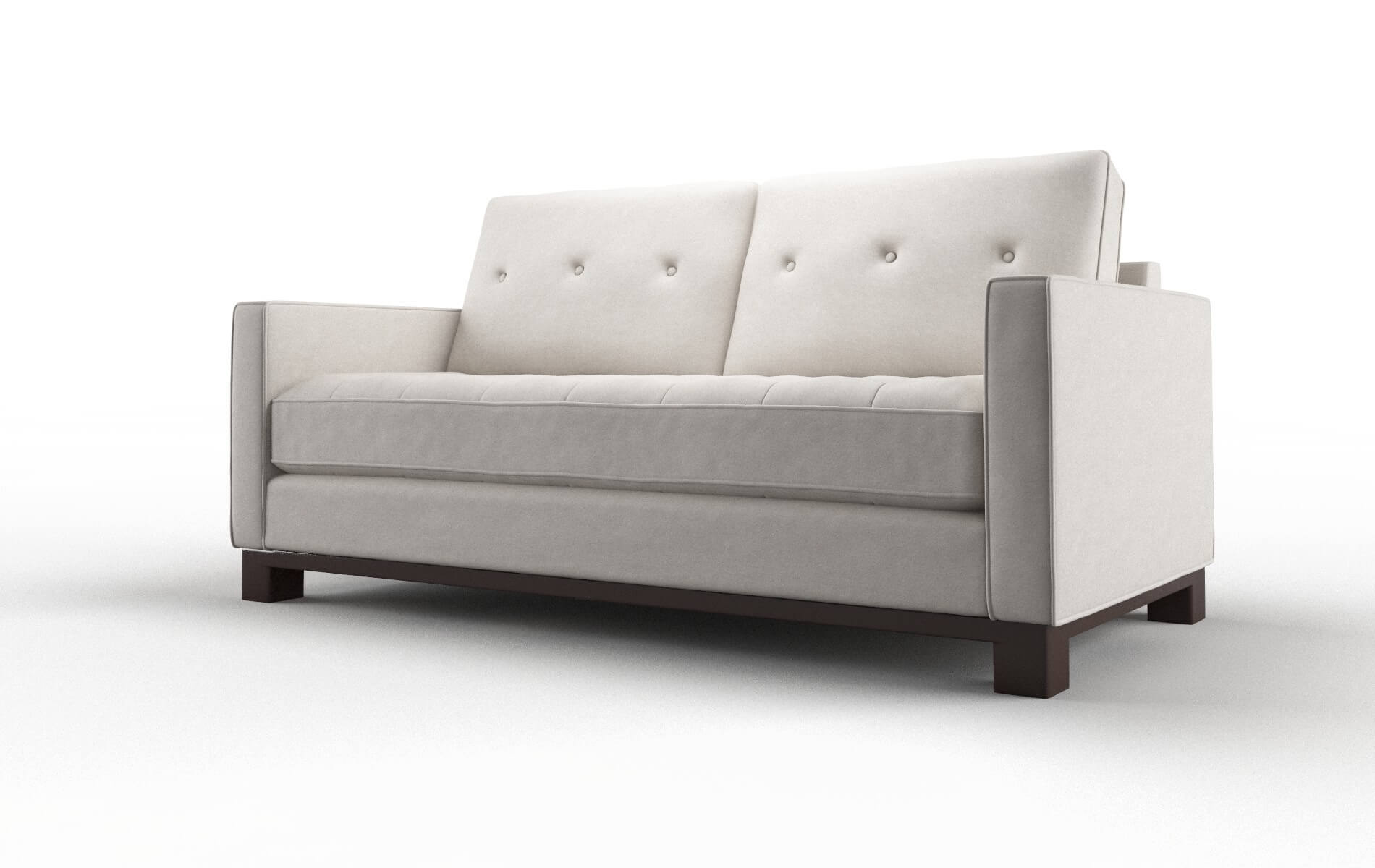 Syros Suave Dove Sofa espresso legs 4