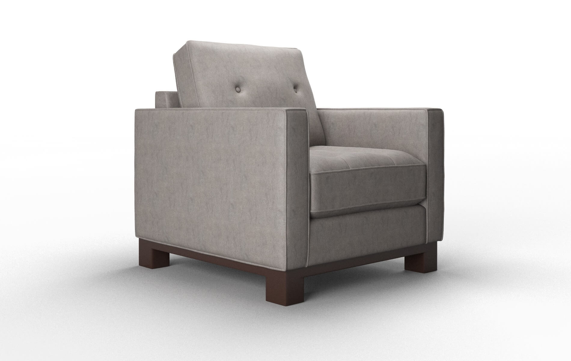 Syros Suave Slate Chair espresso legs 2