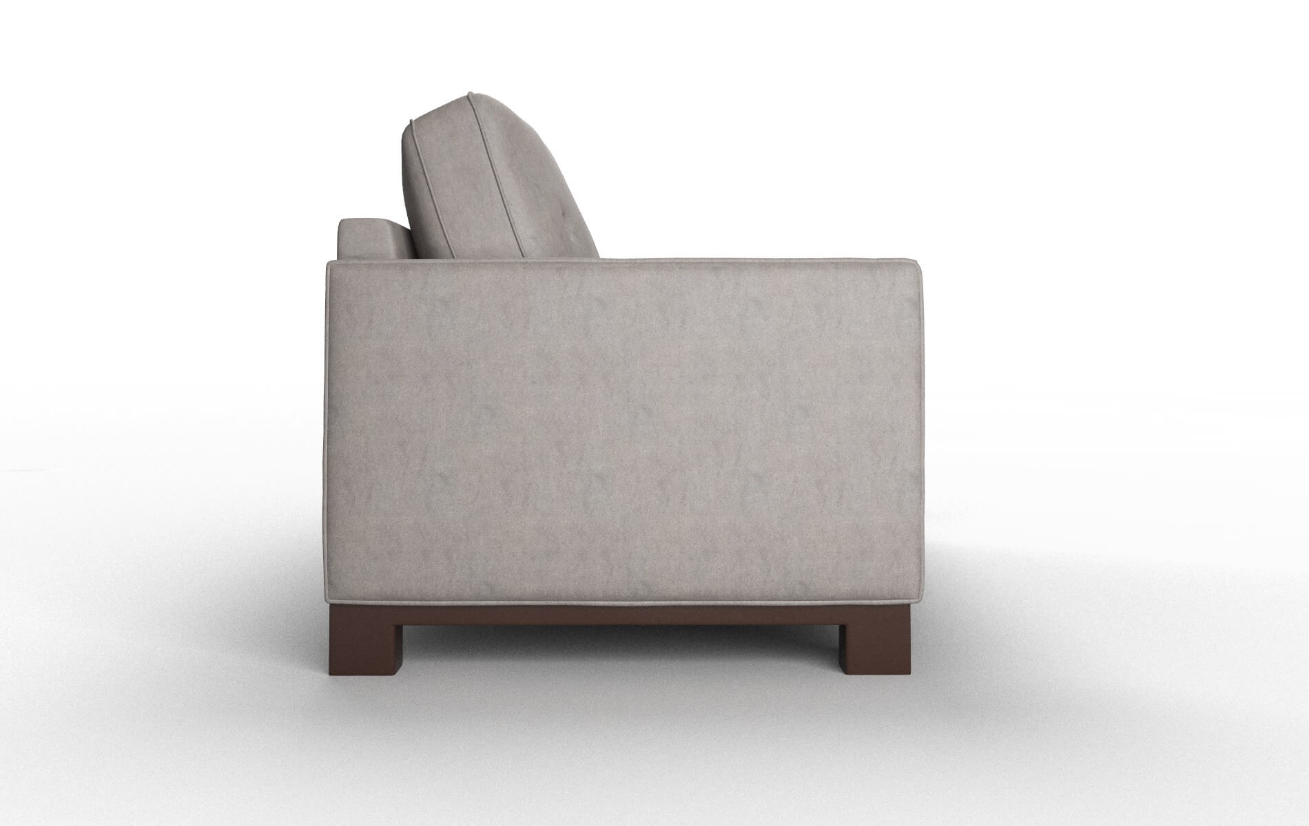 Syros Suave Slate Sofa espresso legs 3