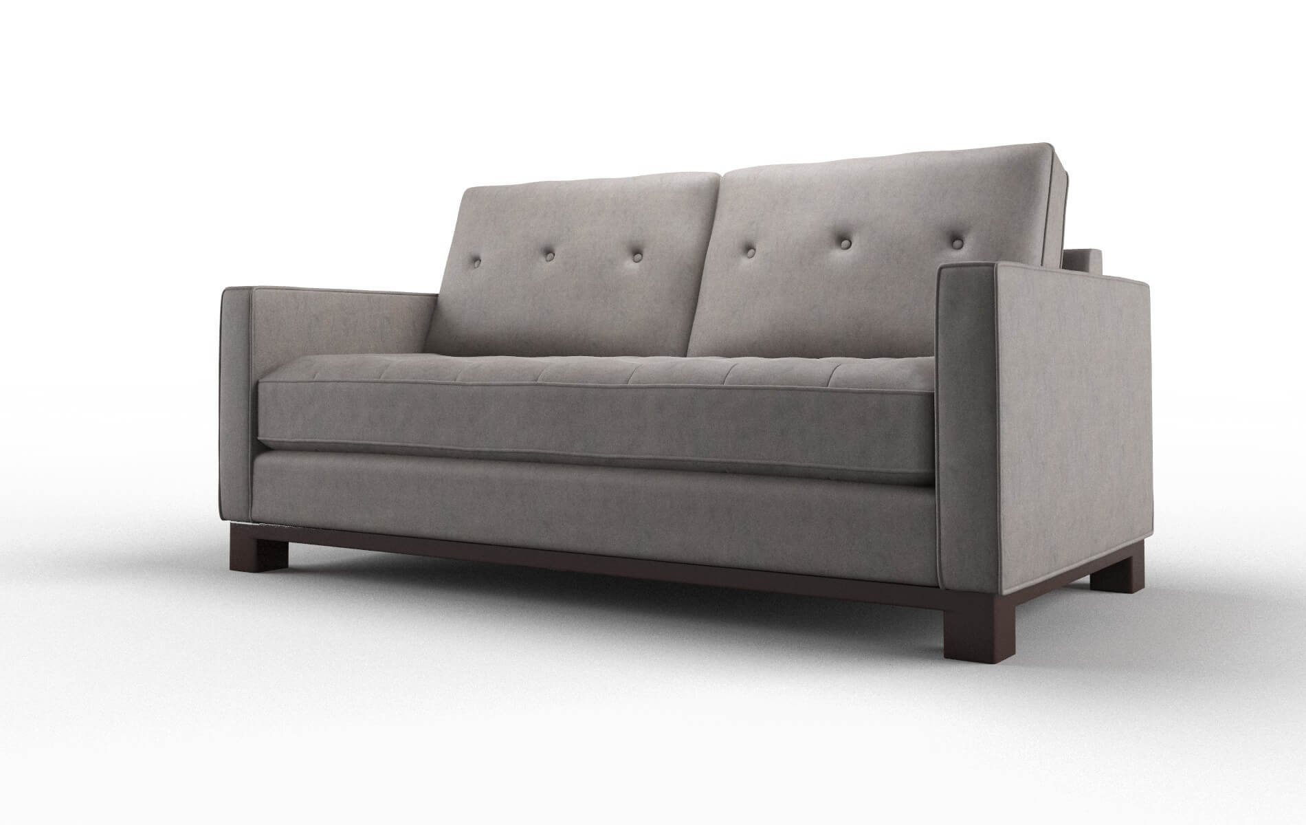 Syros Suave Slate Sofa espresso legs 4