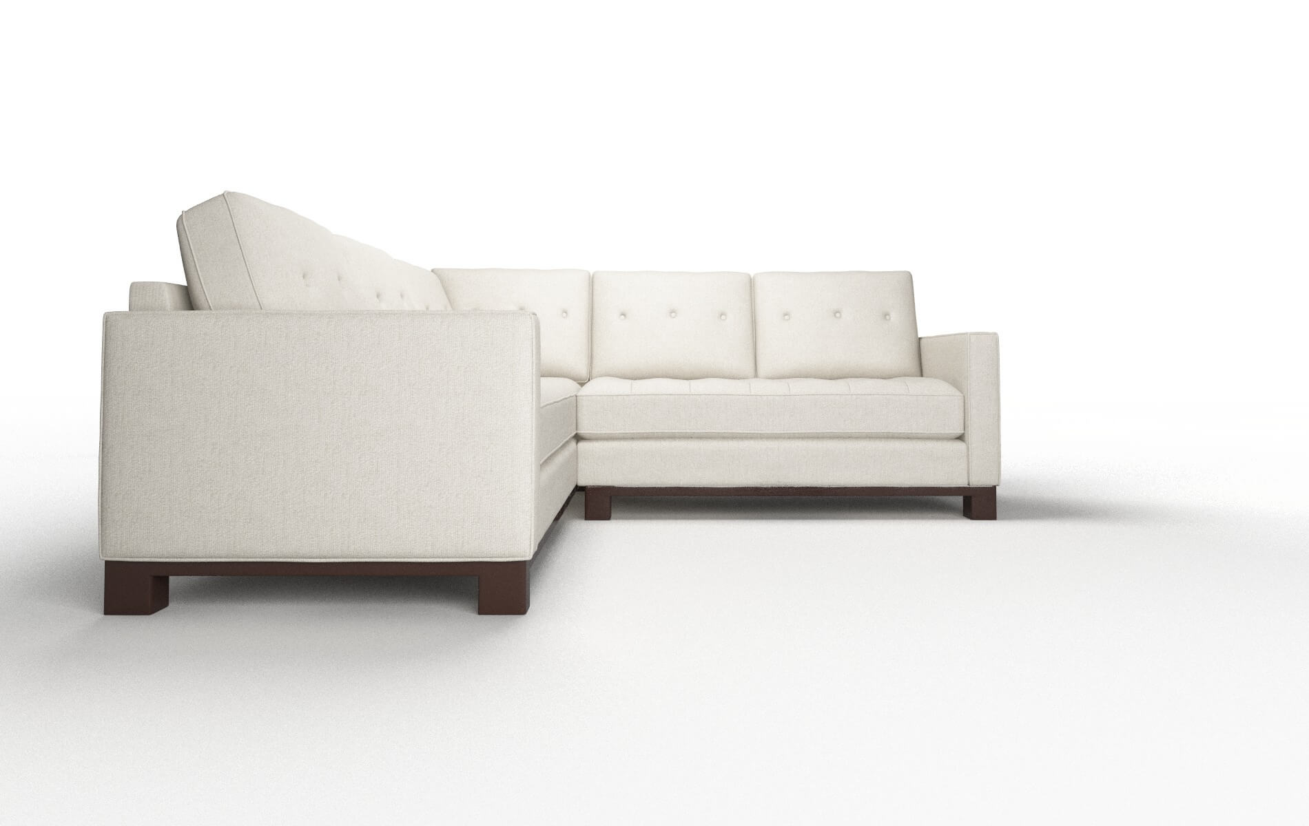 Syros Terrain Natural Sectional espresso legs 2