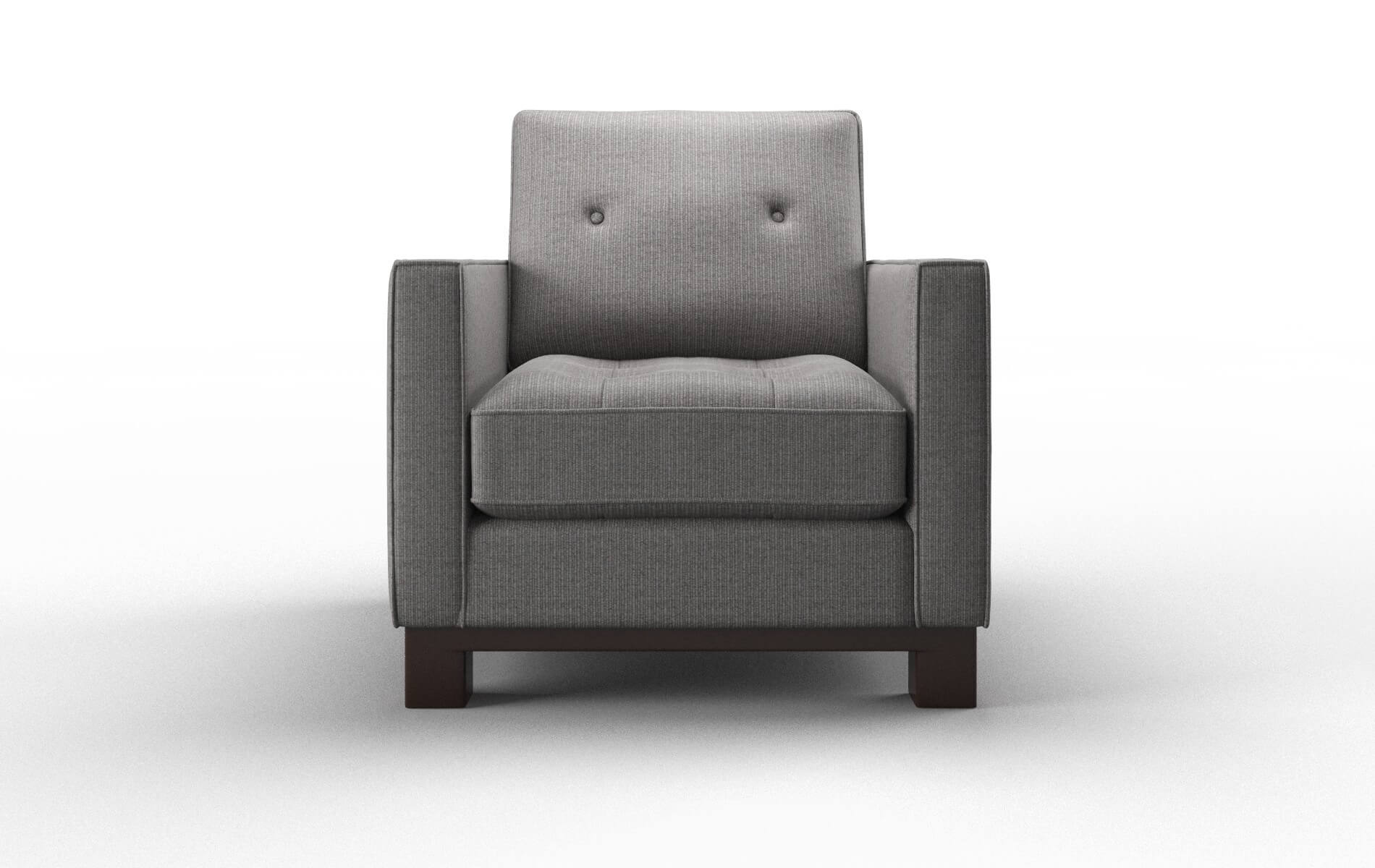 Syros Terrain Oatmeal Chair espresso legs 1