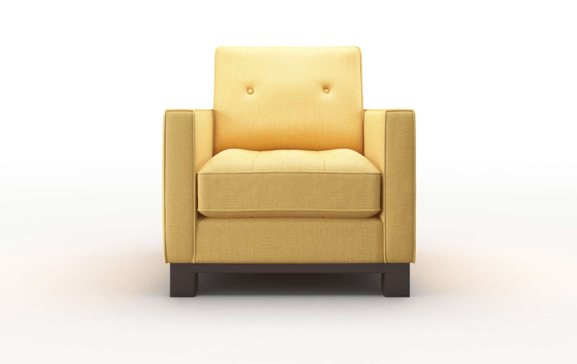 Syros Tess Turmeric Chair espresso legs 1