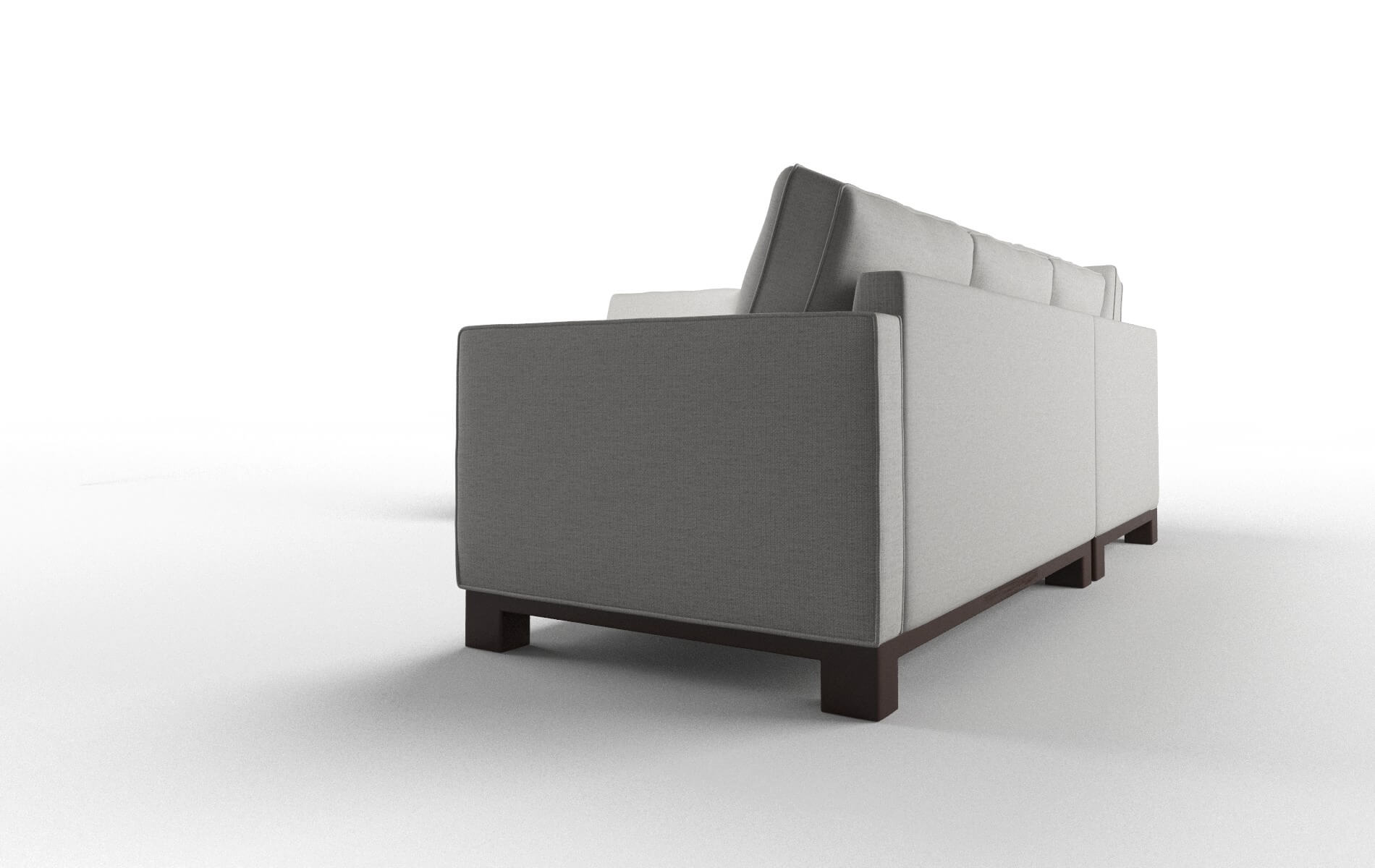 Syros Urban_d Pepper Sectional espresso legs 4