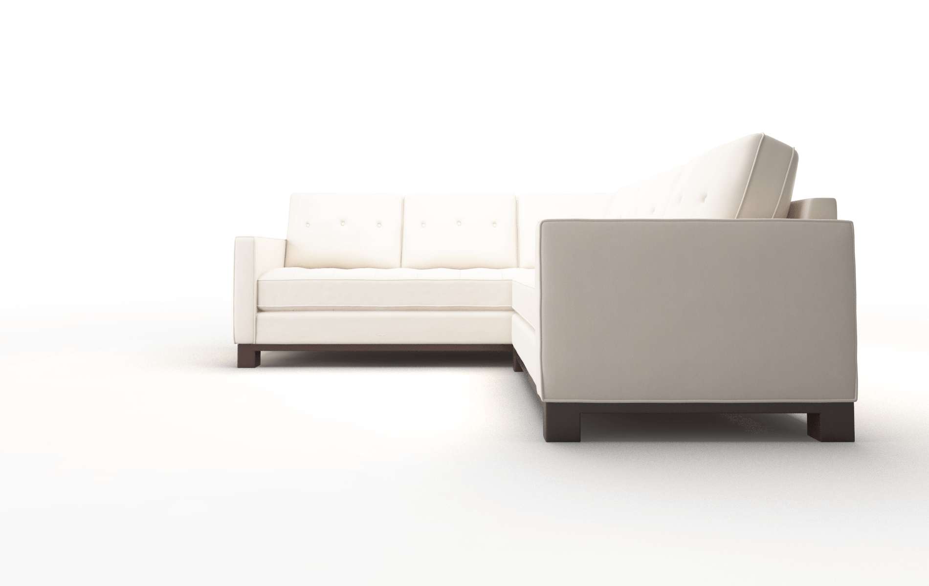 Syros Urban_d Snow Sectional espresso legs 5