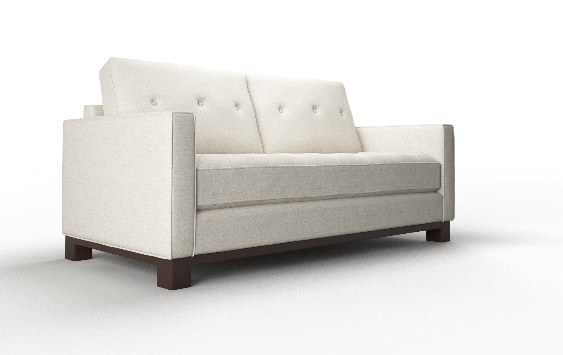 Syros Venus Cream Sofa espresso legs 2
