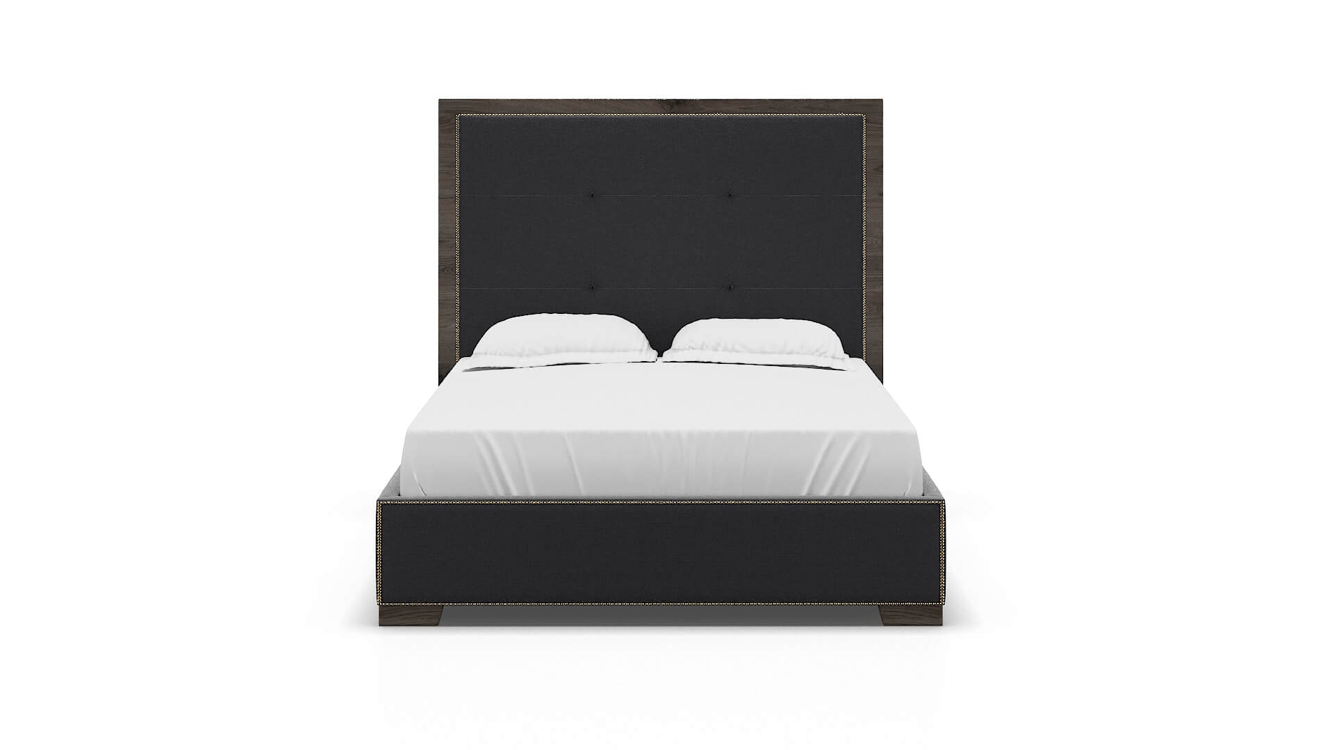 Talia Atlas_plz Navy Bed espresso legs 1