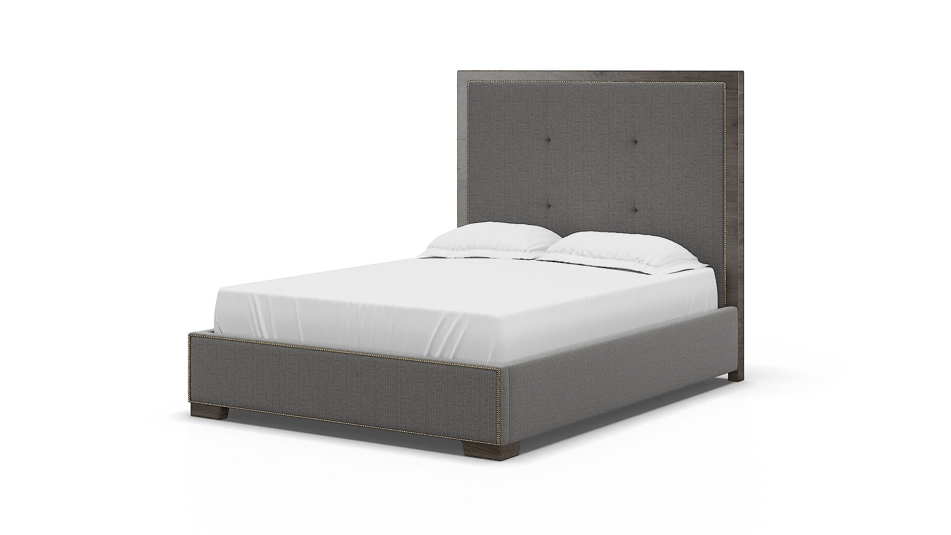 Talia Avenger Zinc Bed espresso legs 5