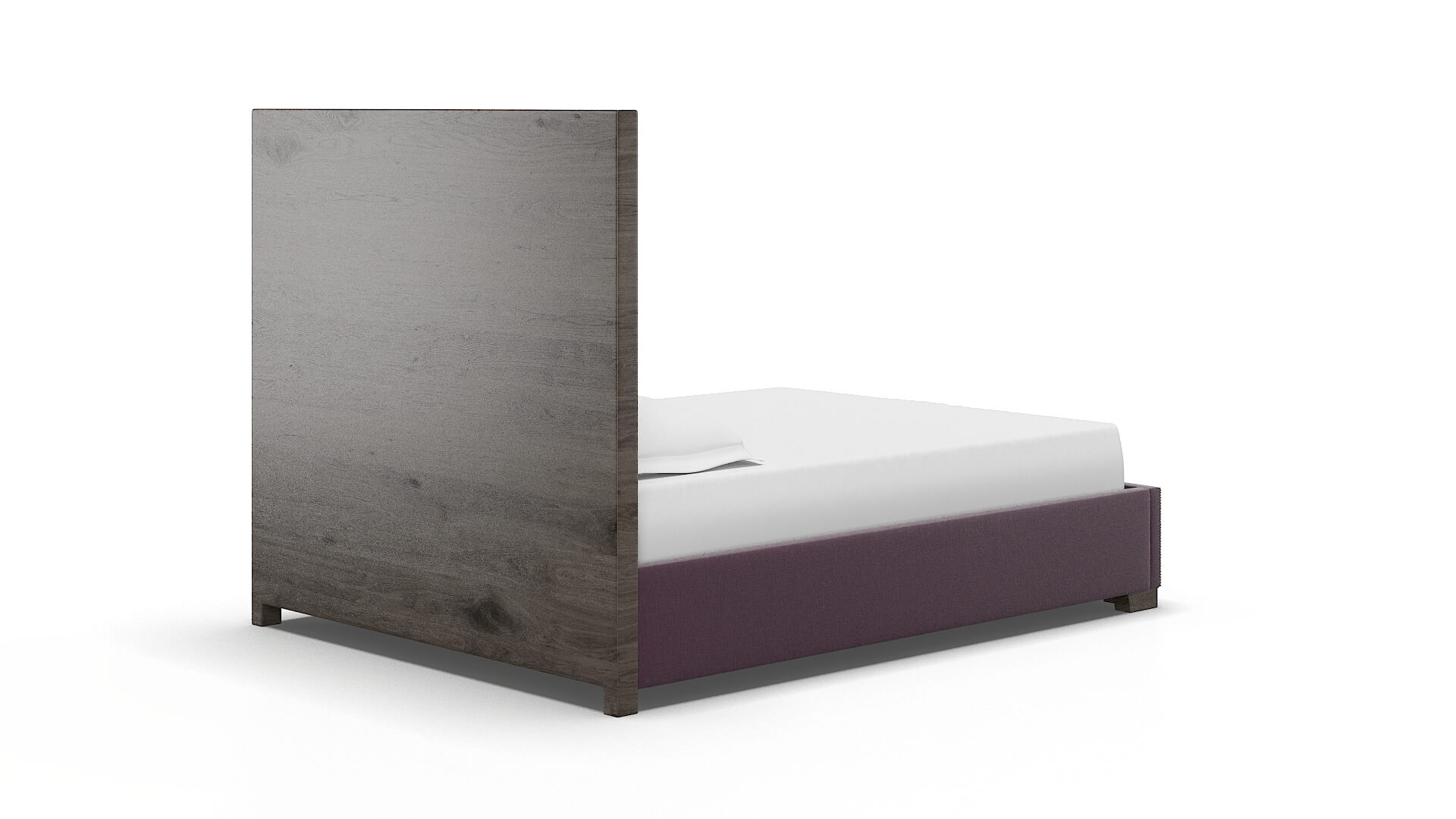 Talia Bella Aubergine Bed espresso legs 4