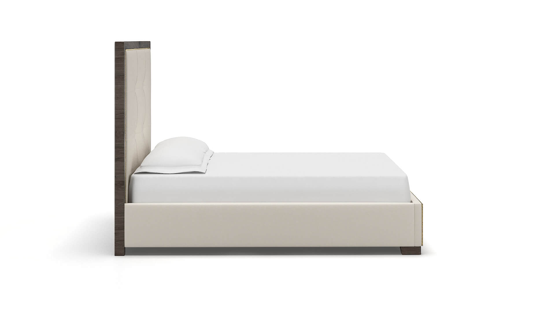 Talia Blanche Milky Bed espresso legs 3