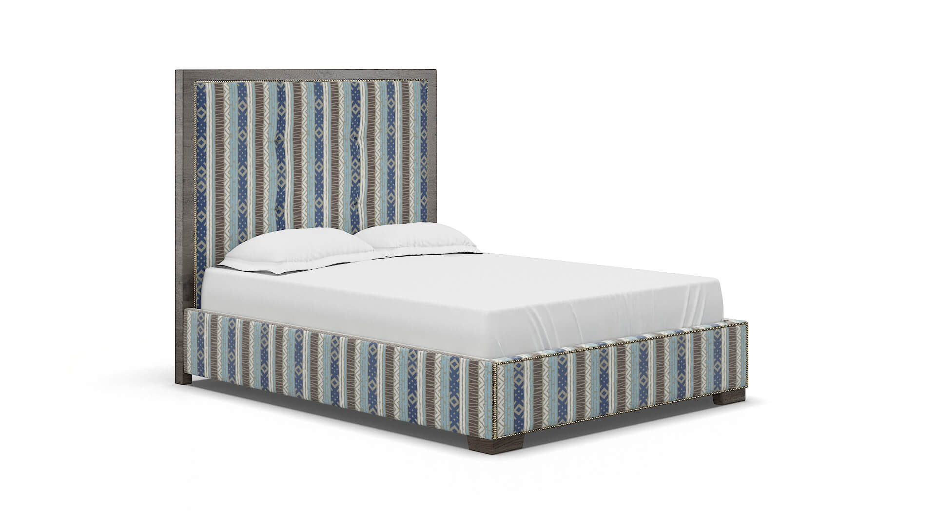 Talia Bodhi Indigo Bed espresso legs 2