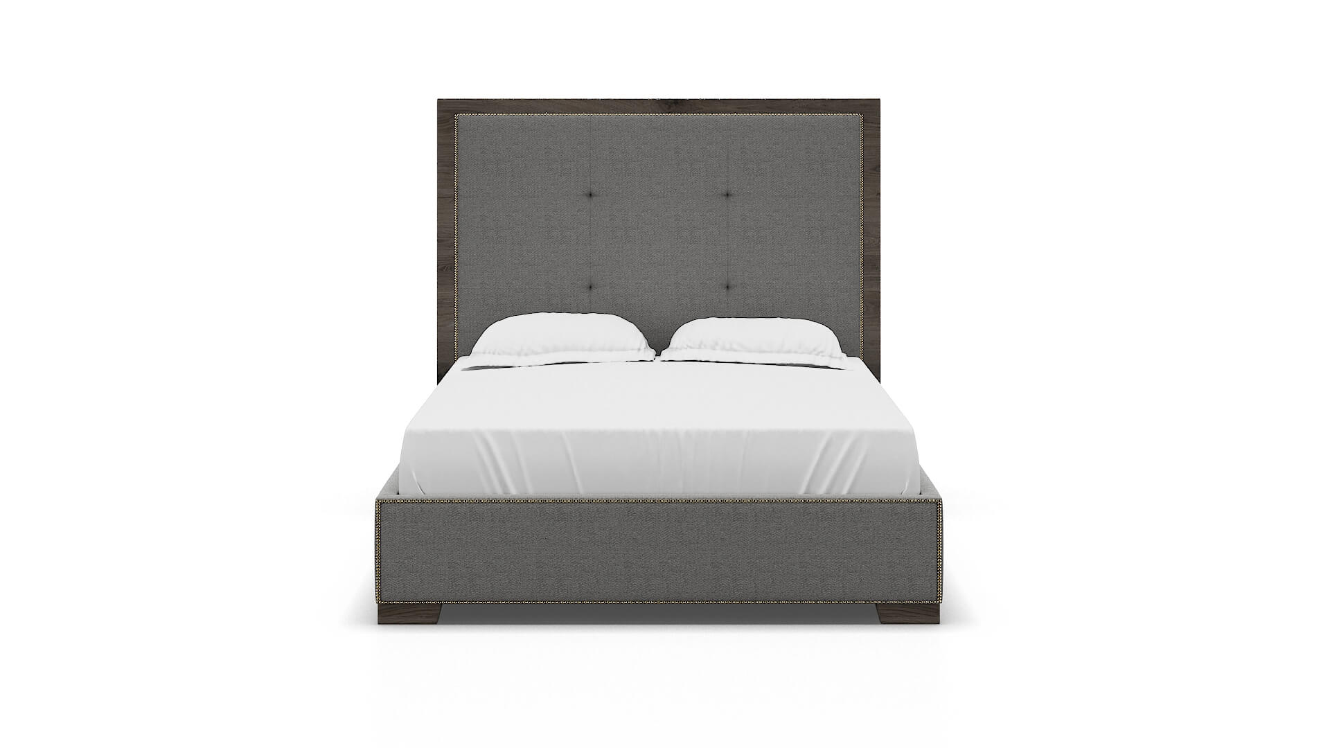 Talia Catalina Steel Bed espresso legs 1