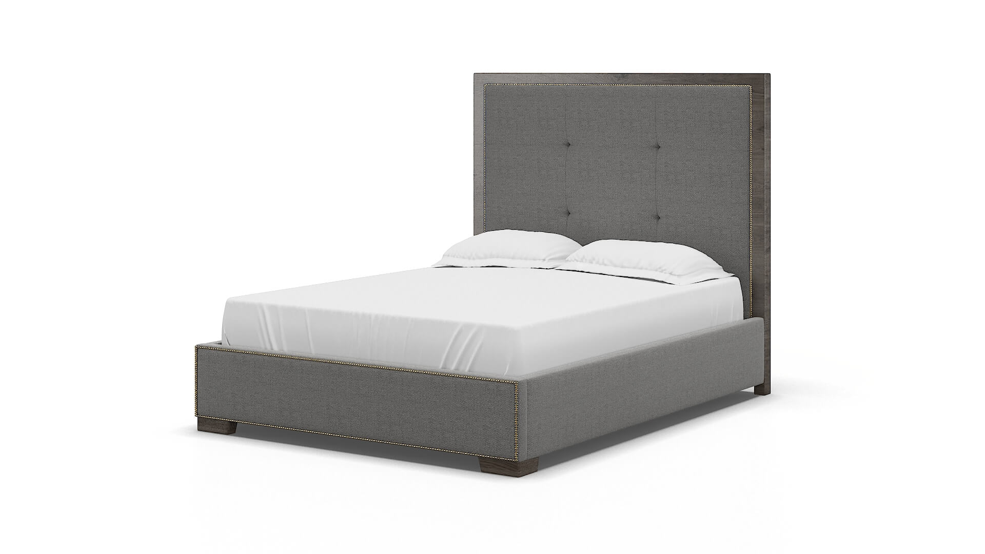 Talia Catalina Steel Bed espresso legs 5