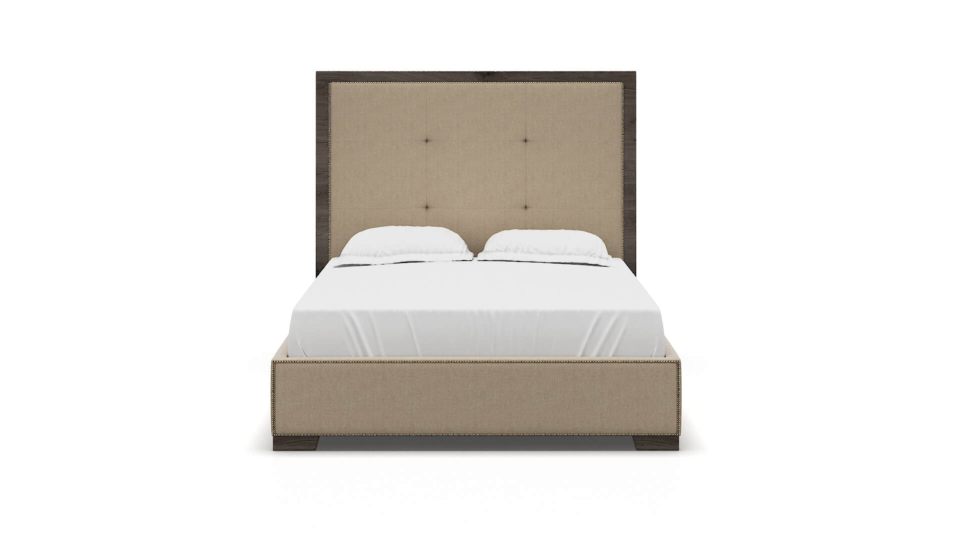 Talia Cosmo Fawn Bed espresso legs 1