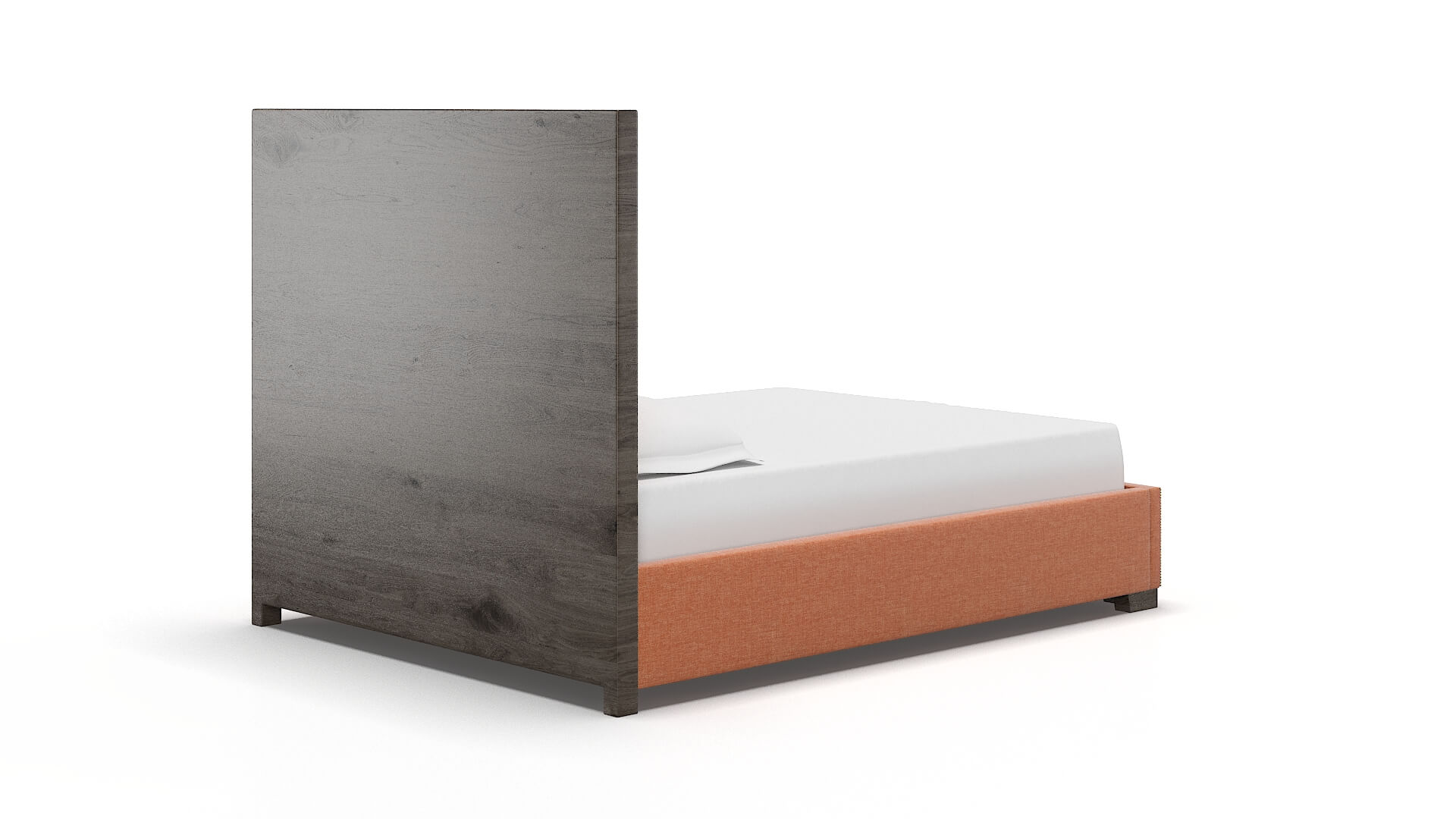 Talia Durham Tangerine Bed espresso legs 4