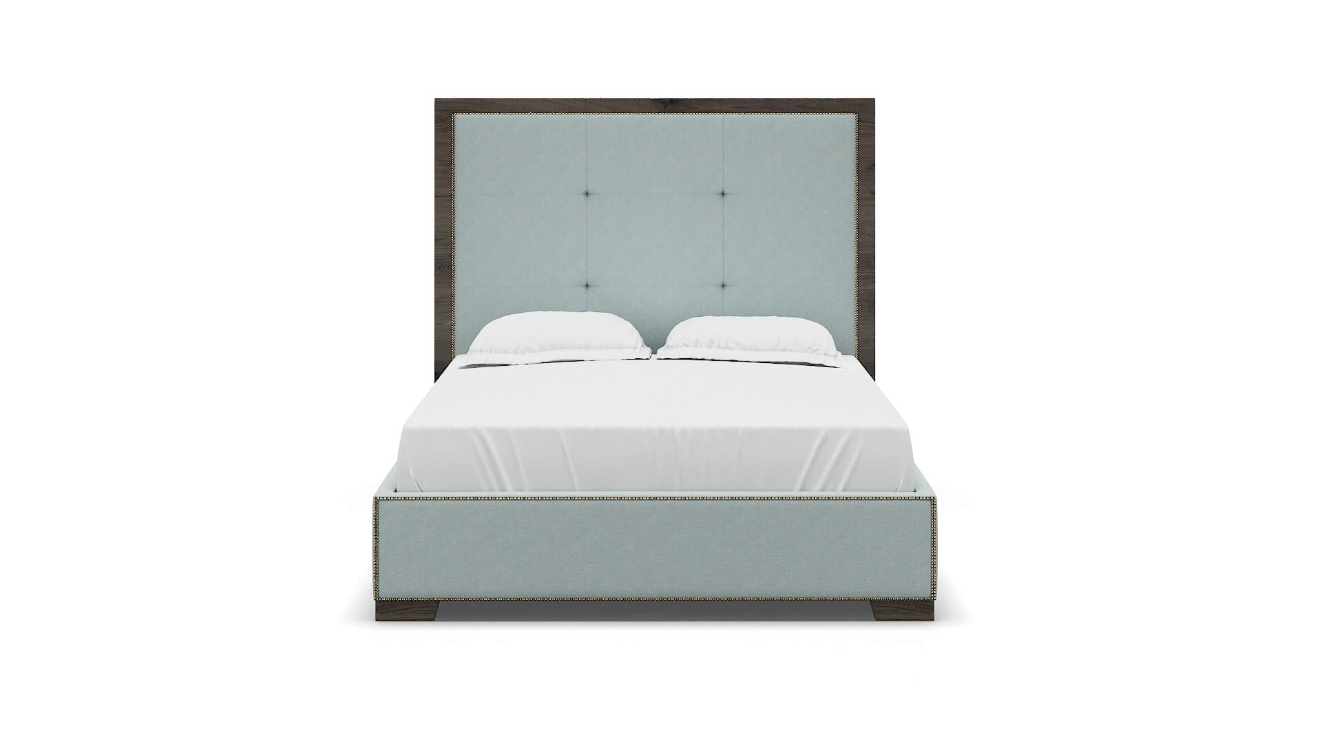 Talia Hepburn Peridot Bed espresso legs 1