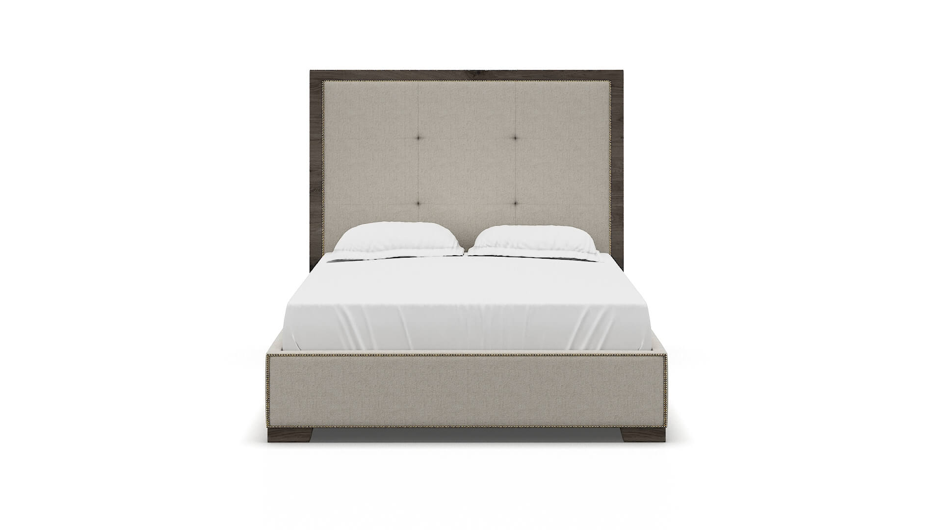 Talia Insight Dove Bed espresso legs 1