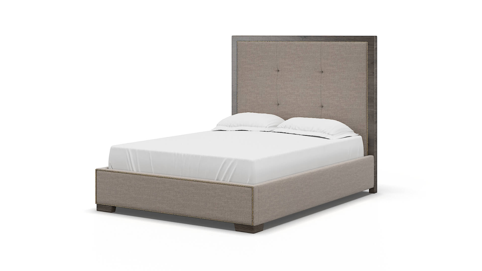 Talia Keylargo Pumice Bed espresso legs 5