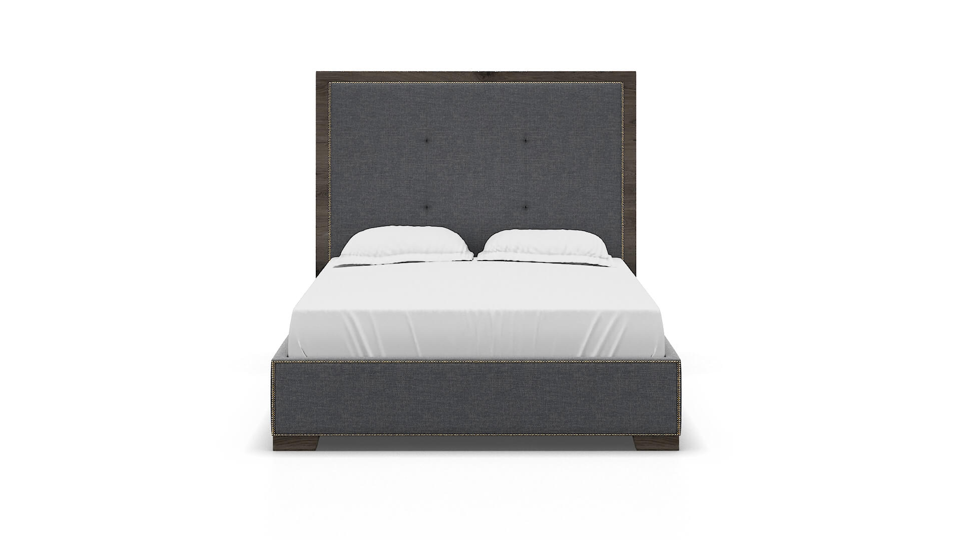 Talia Lana Onyx Bed espresso legs 1