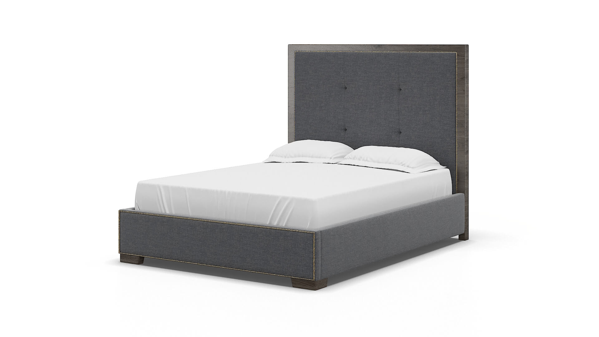 Talia Lana Onyx Bed espresso legs 5