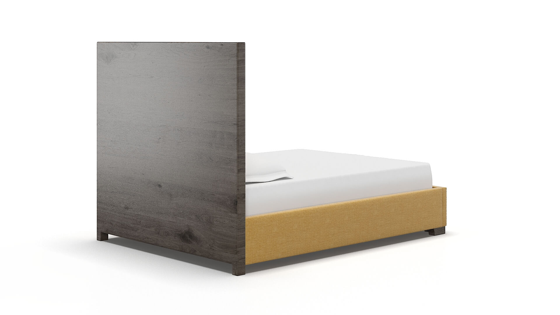 Talia Leslie Saffron Bed espresso legs 4