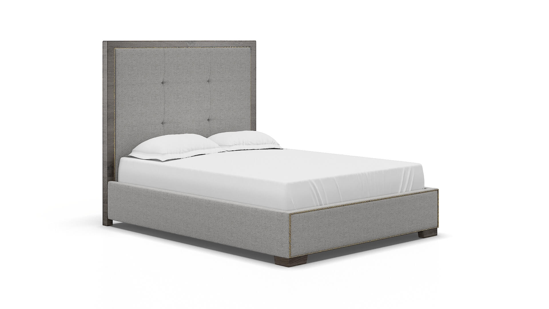 Talia Malibu Dove Bed espresso legs 2