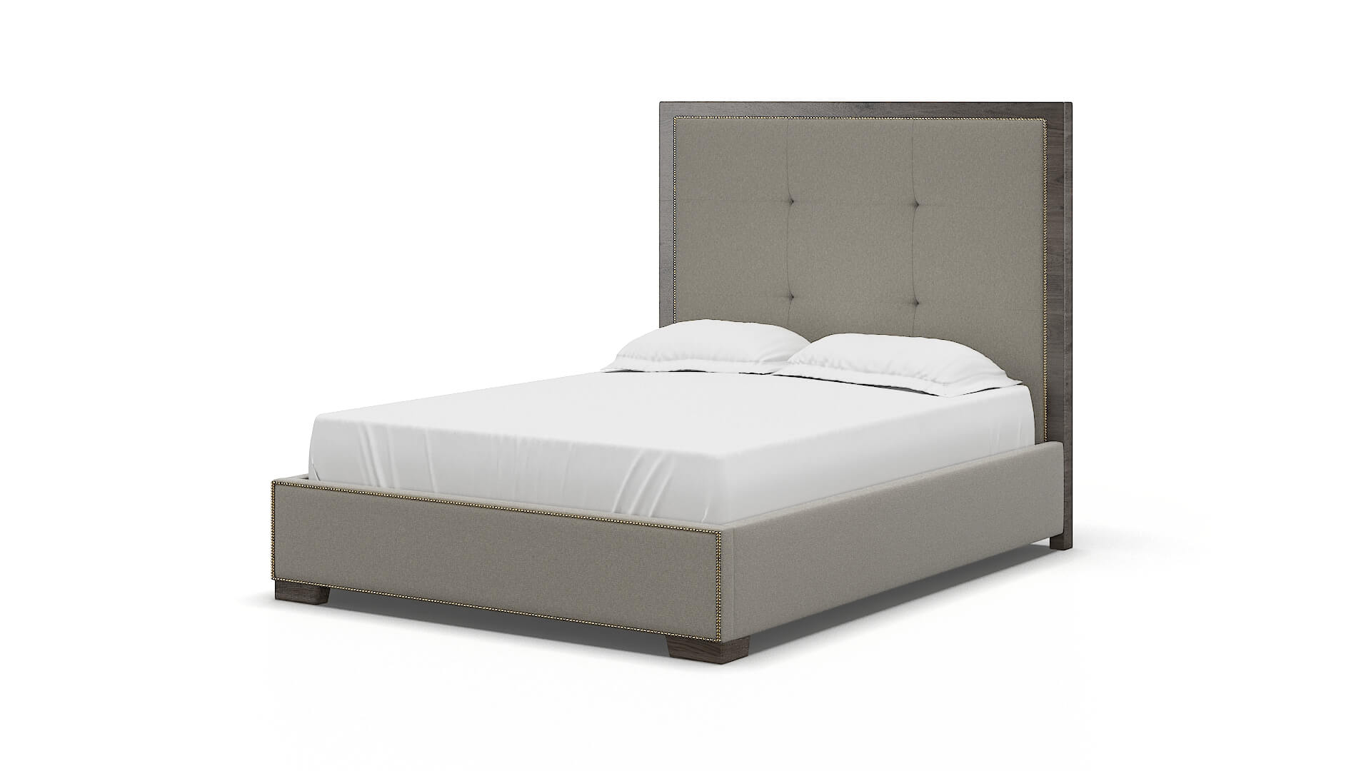 Talia Oscar Silver Bed espresso legs 5