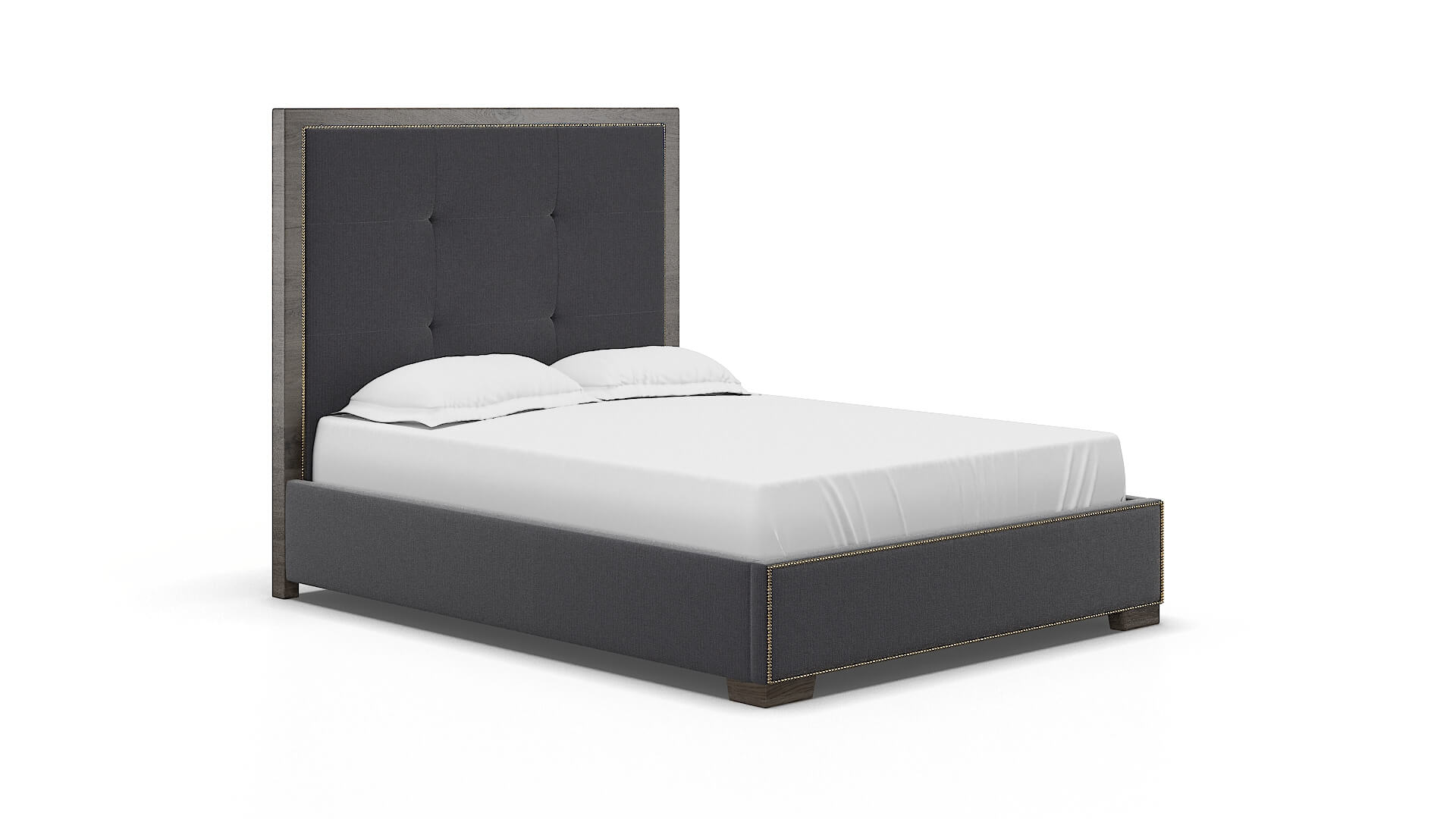 Talia Parker Charcoal Bed espresso legs 2