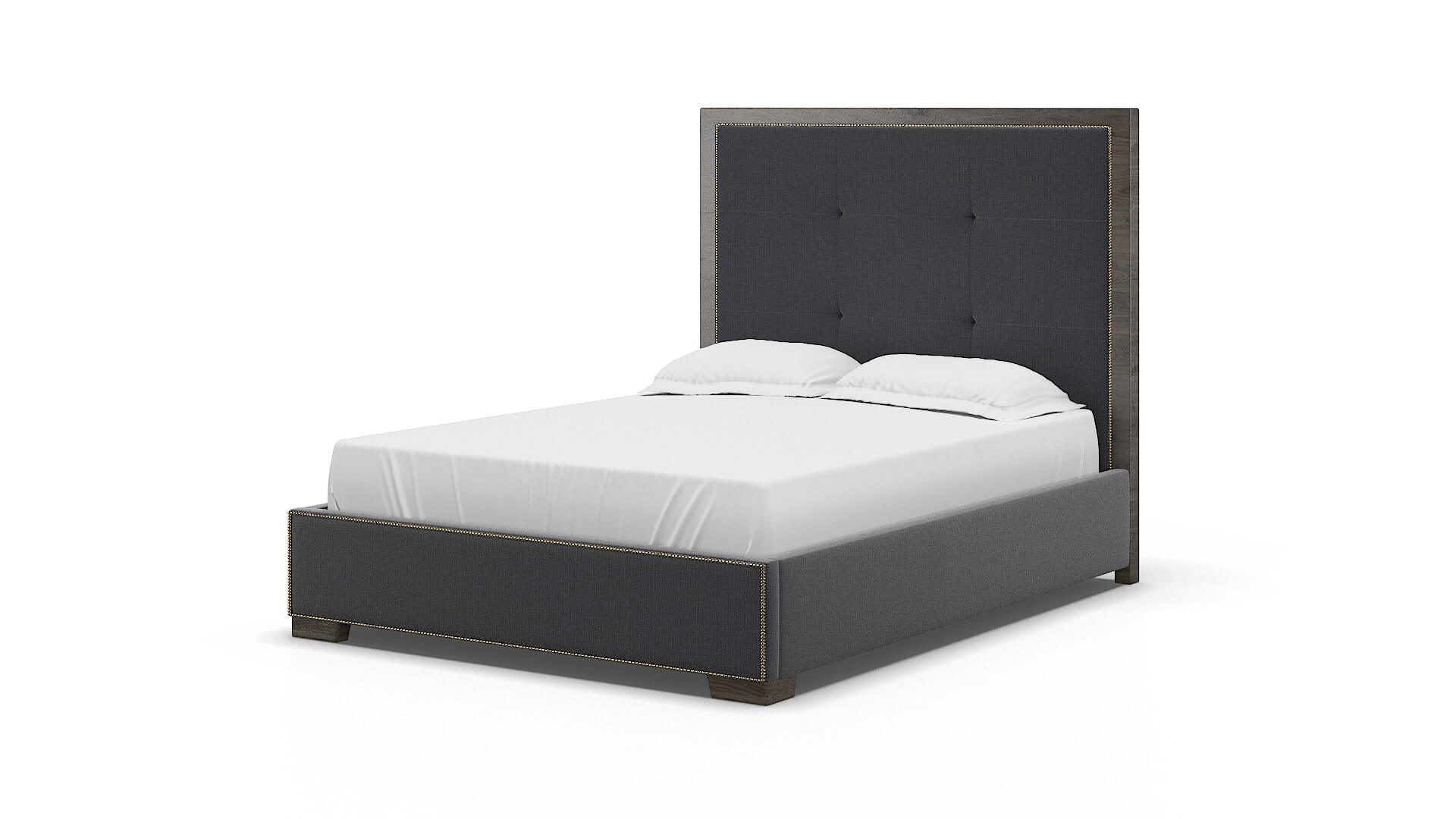Talia Parker Charcoal Bed espresso legs 5