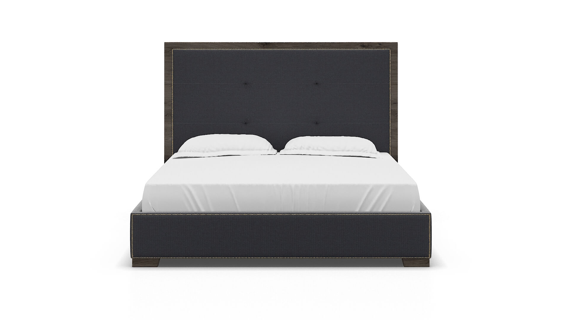 Talia Parker Midnight Bed King espresso legs 1