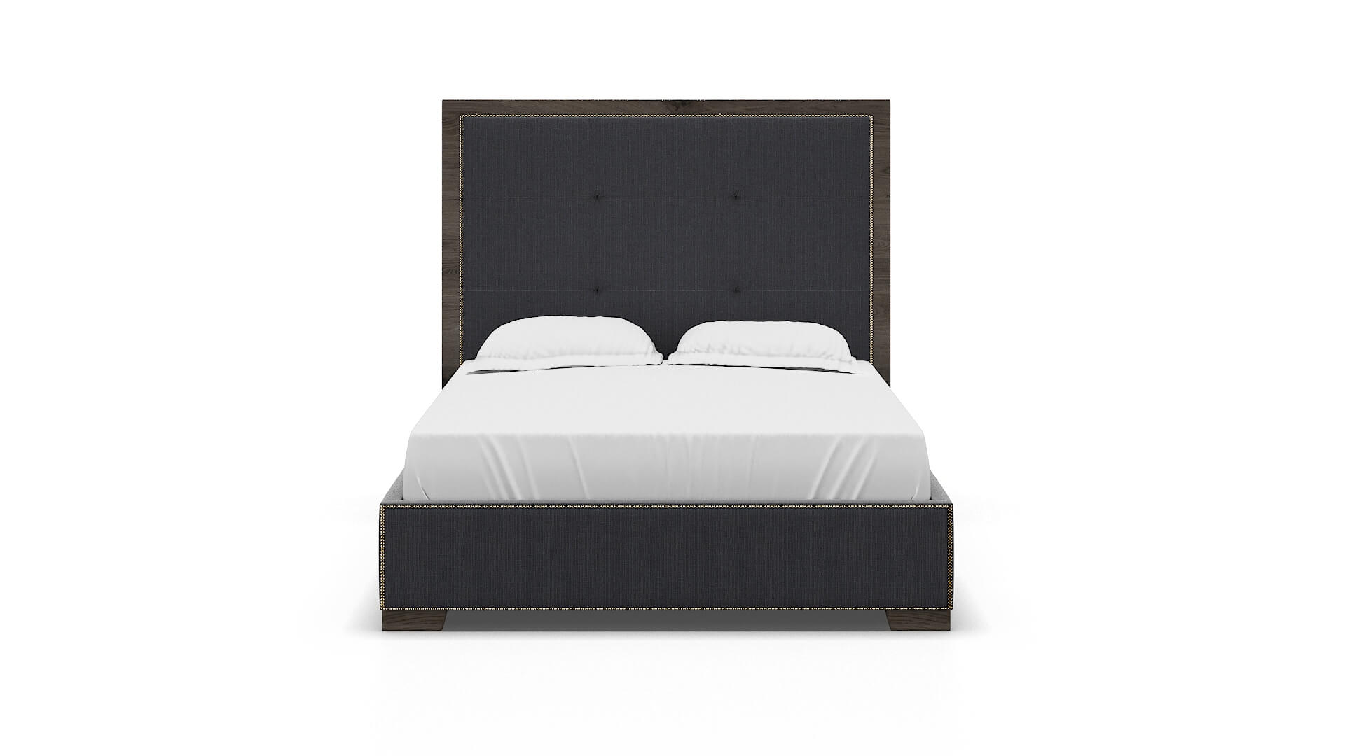 Talia Parker Midnight Bed espresso legs 1