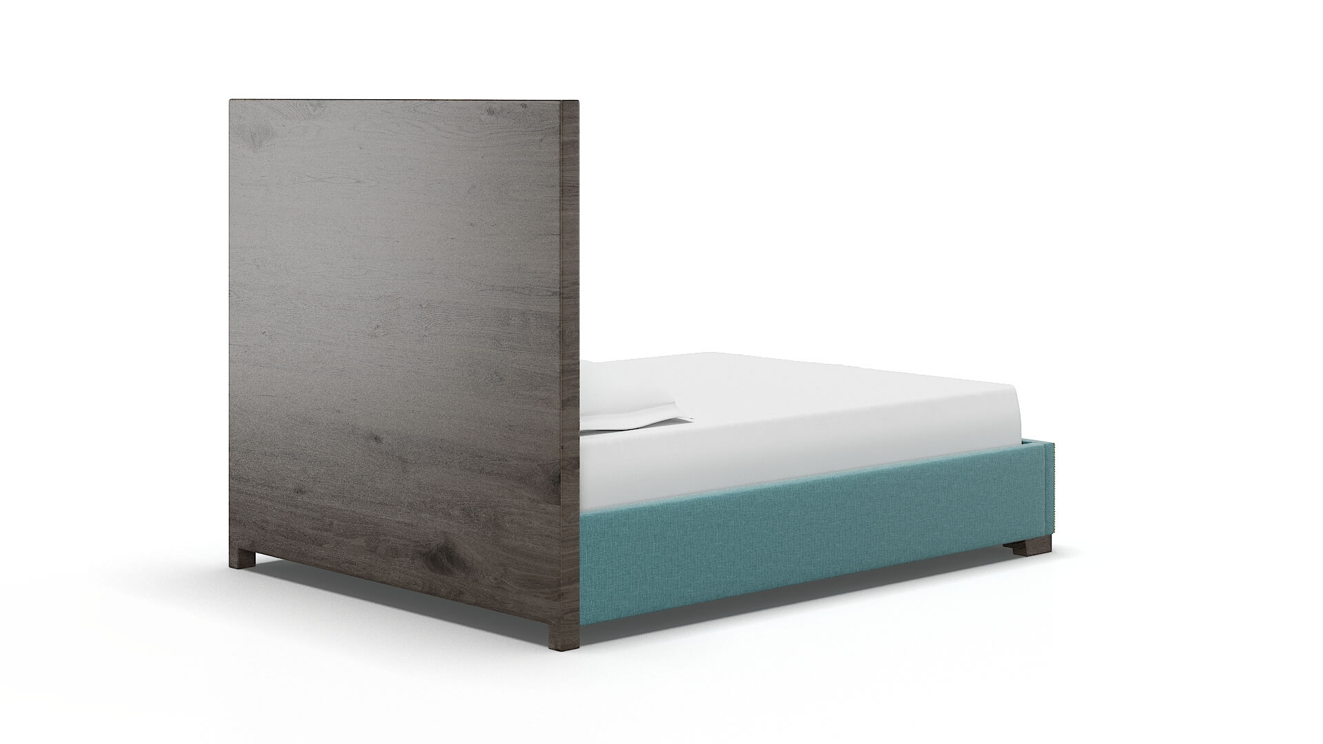 Talia Parker Turquoise Bed espresso legs 4