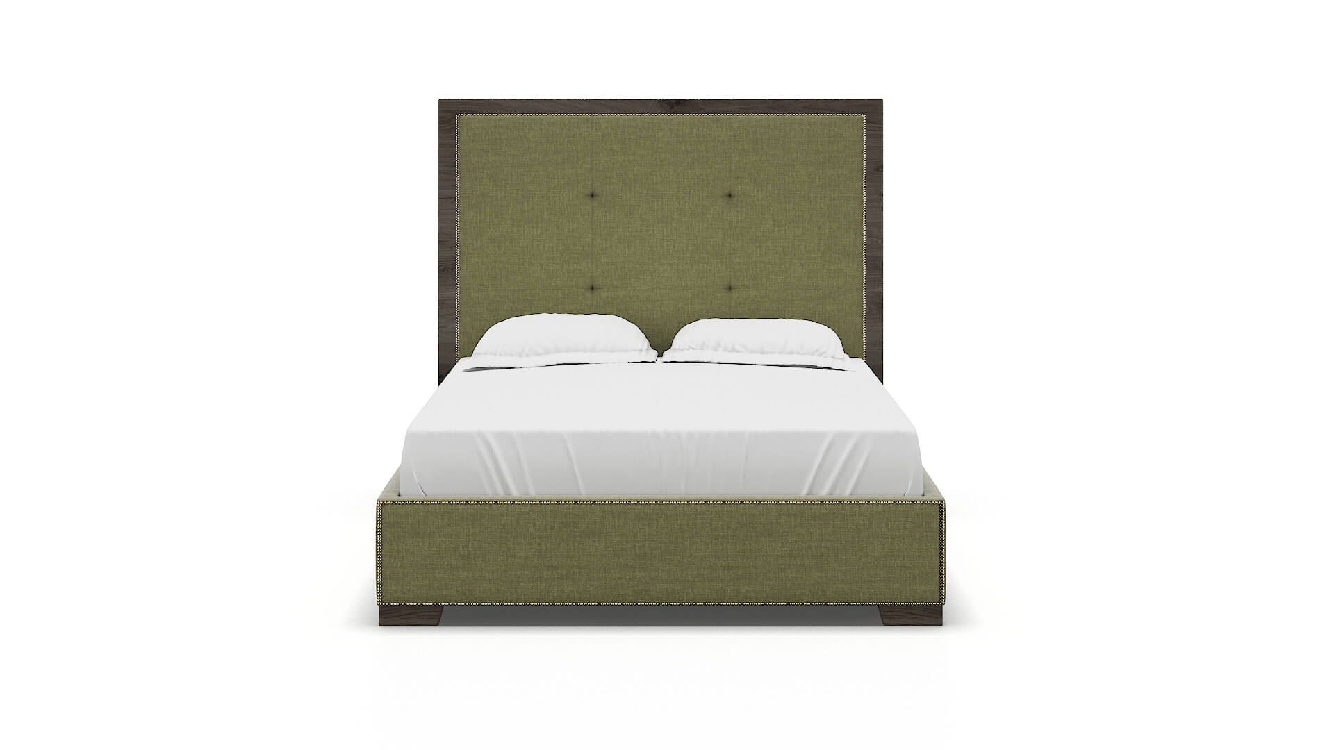 Talia Portland Basil Bed espresso legs 1