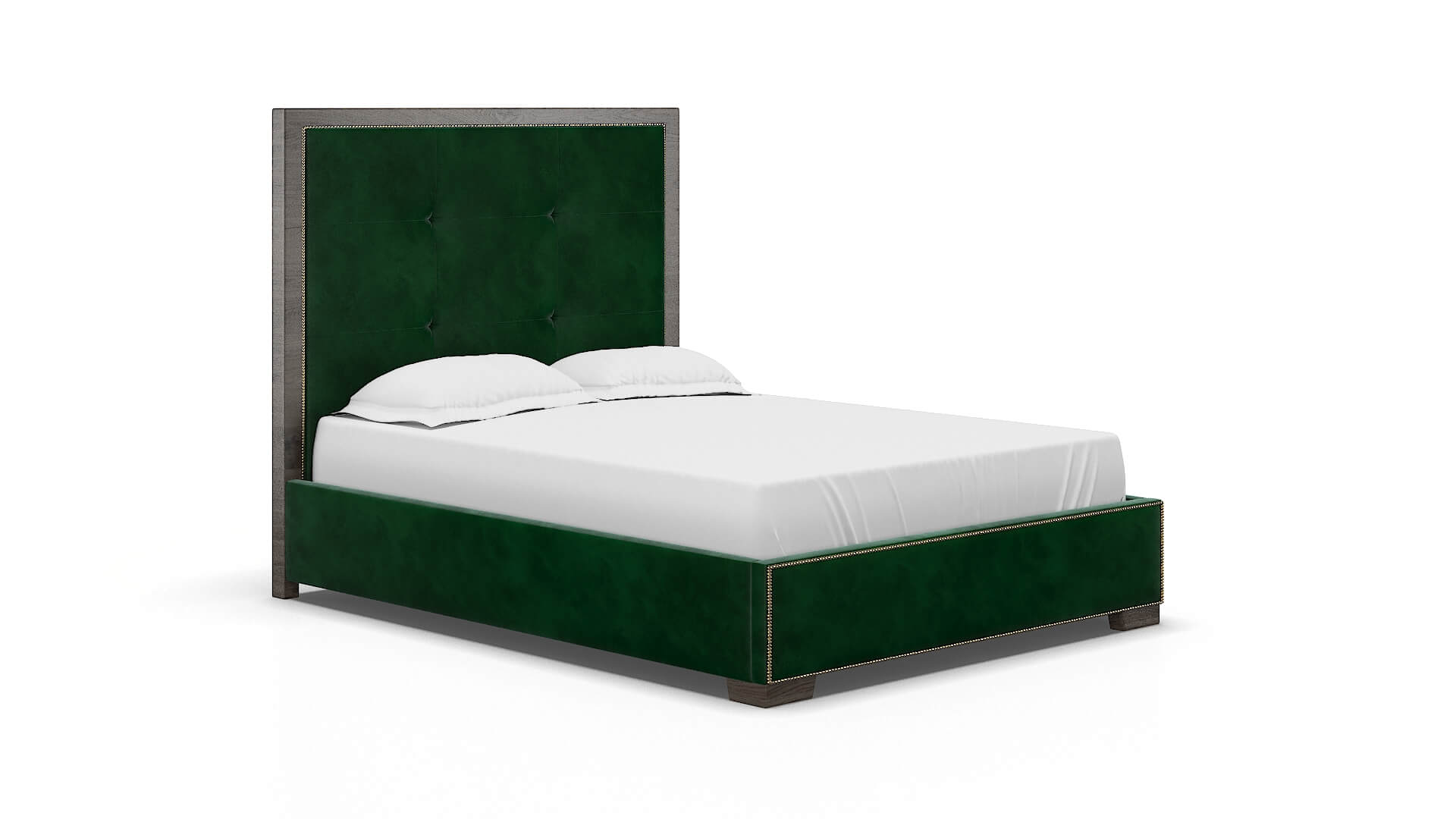 Talia Royale Evergreen Bed espresso legs 2