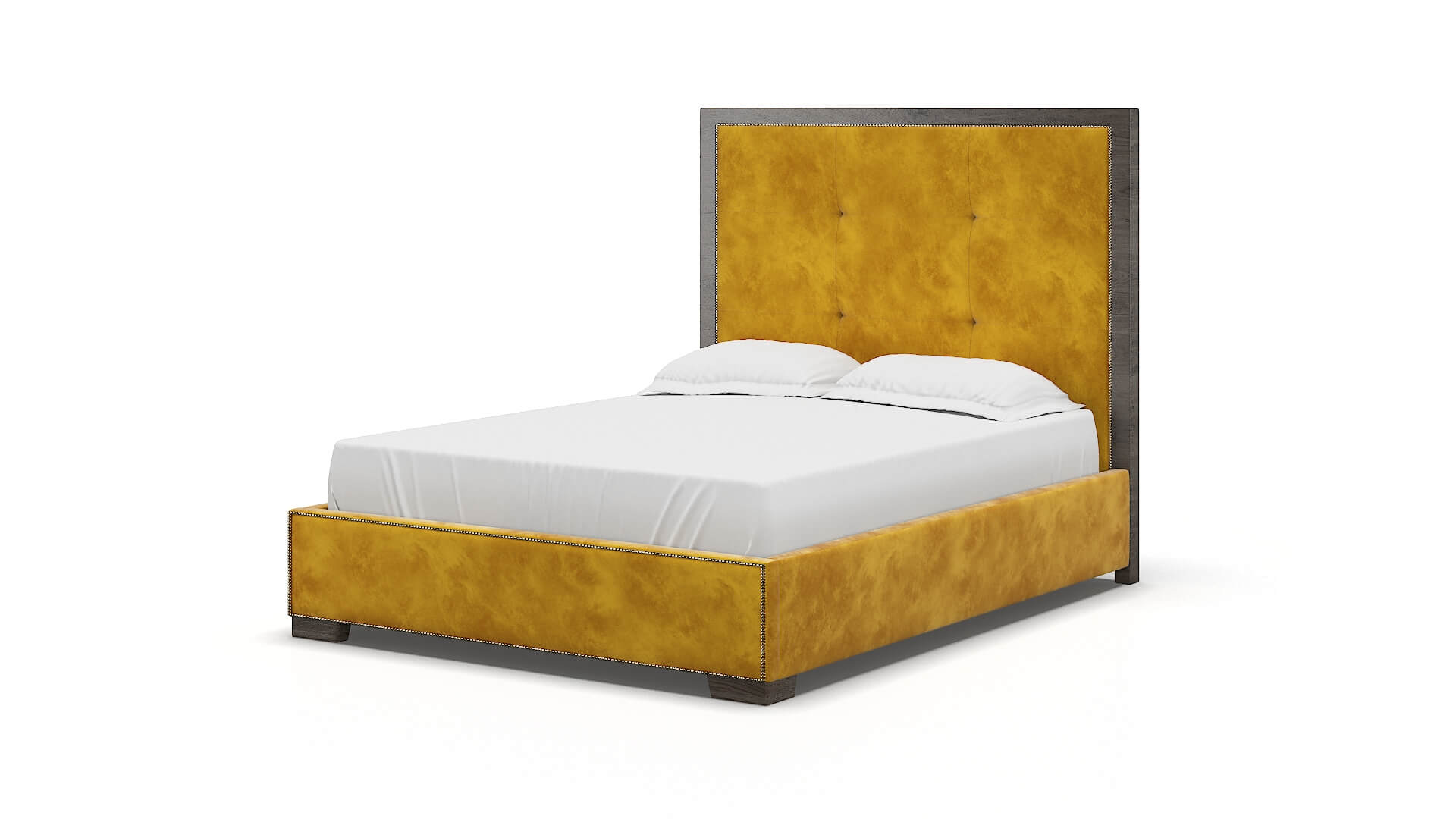 Talia Royale Marigold Bed espresso legs 5