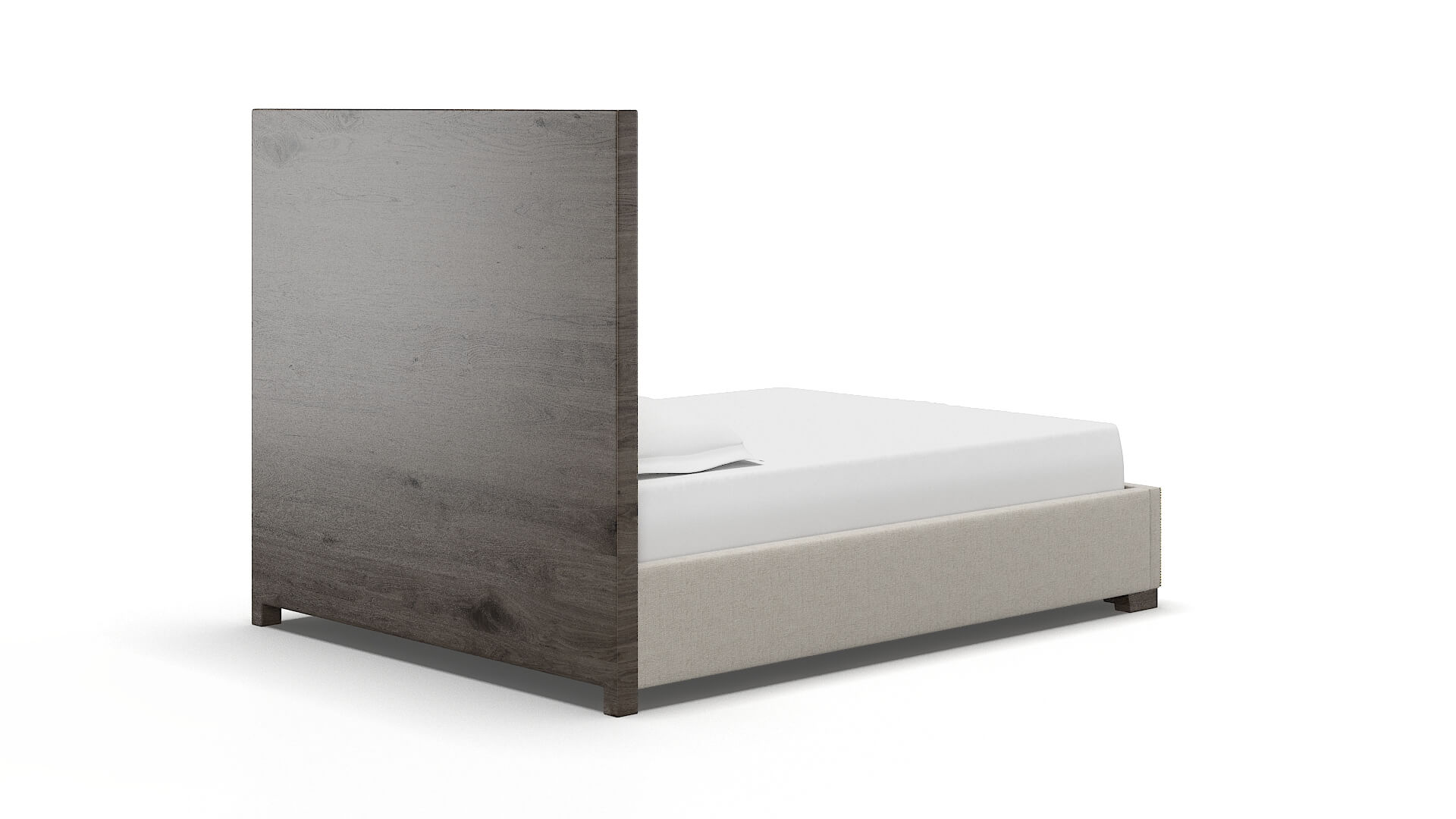 Talia Sasha Linen Bed espresso legs 4