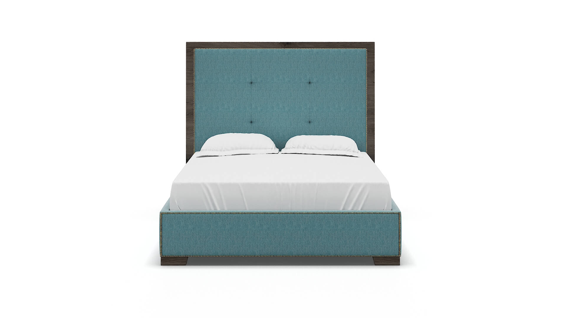 Talia Sorrento Denim Bed espresso legs 1