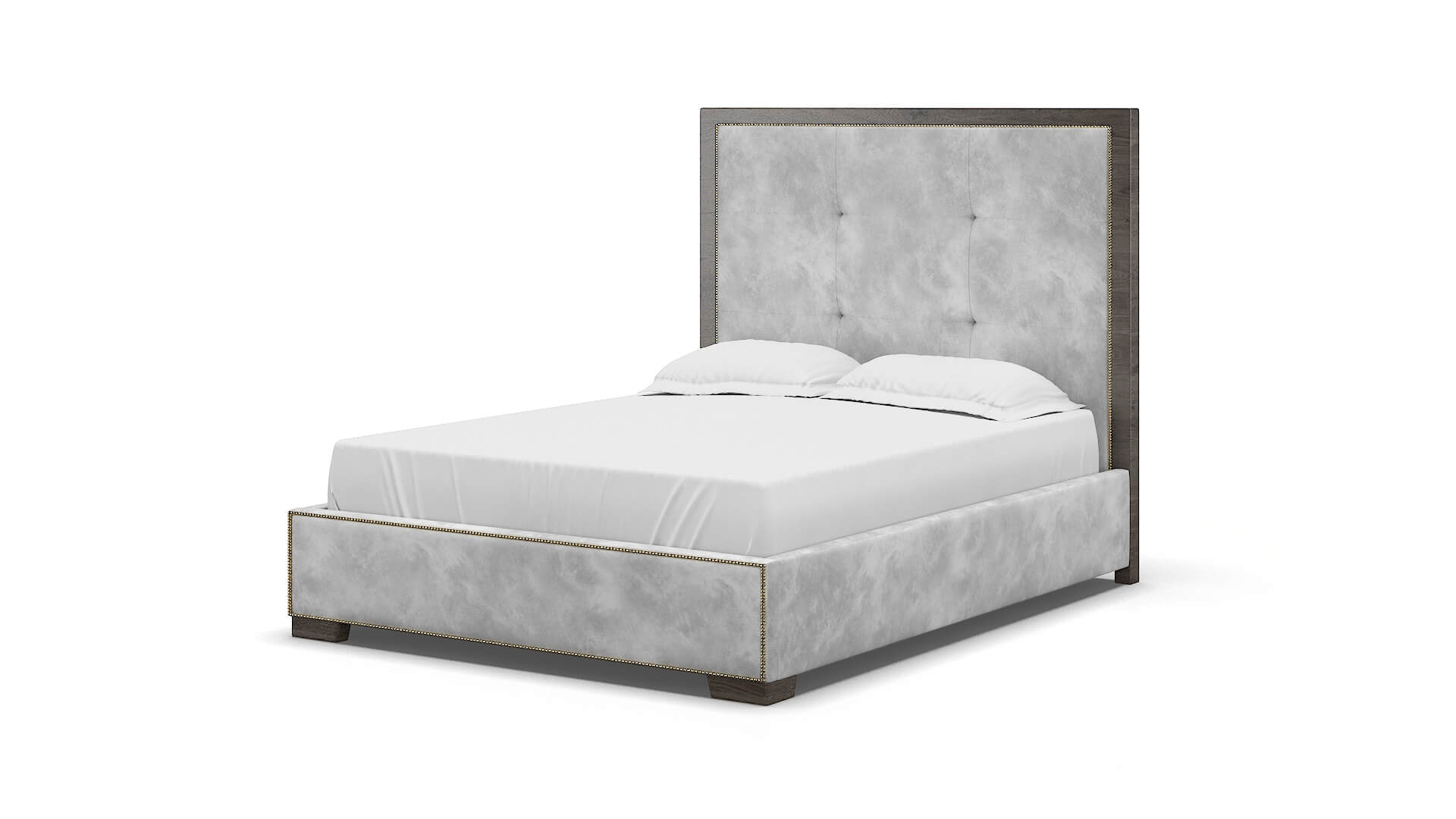 Talia Terrain Pearl Bed espresso legs 5
