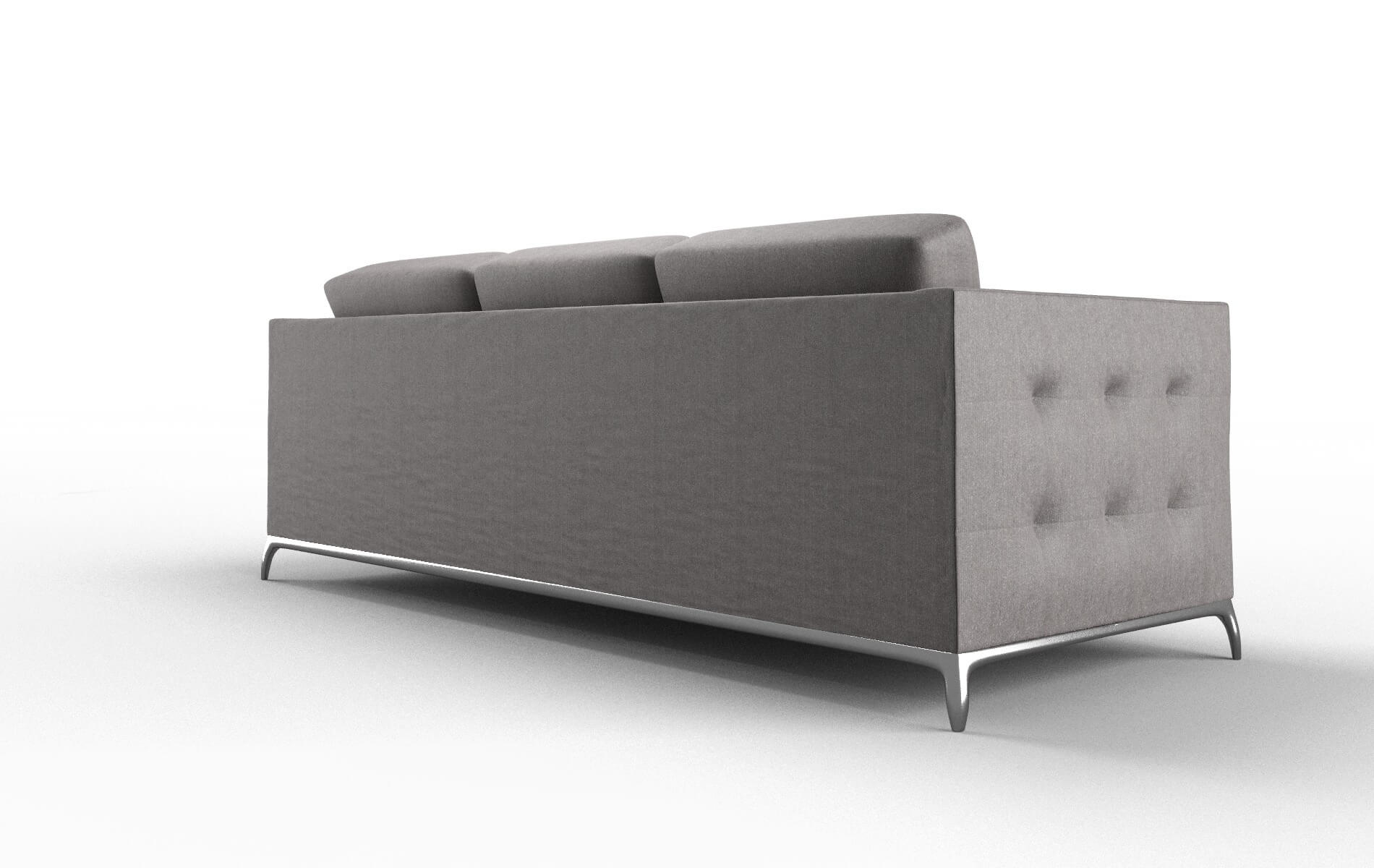 Toronto Atlas_plz Silver Sofa metal legs 5