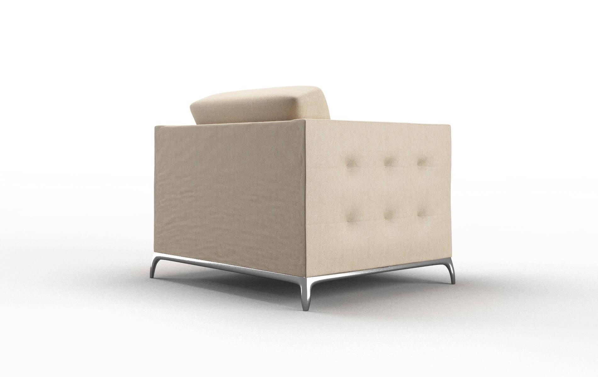 Toronto Avenger Burlap Chair metal legs 5