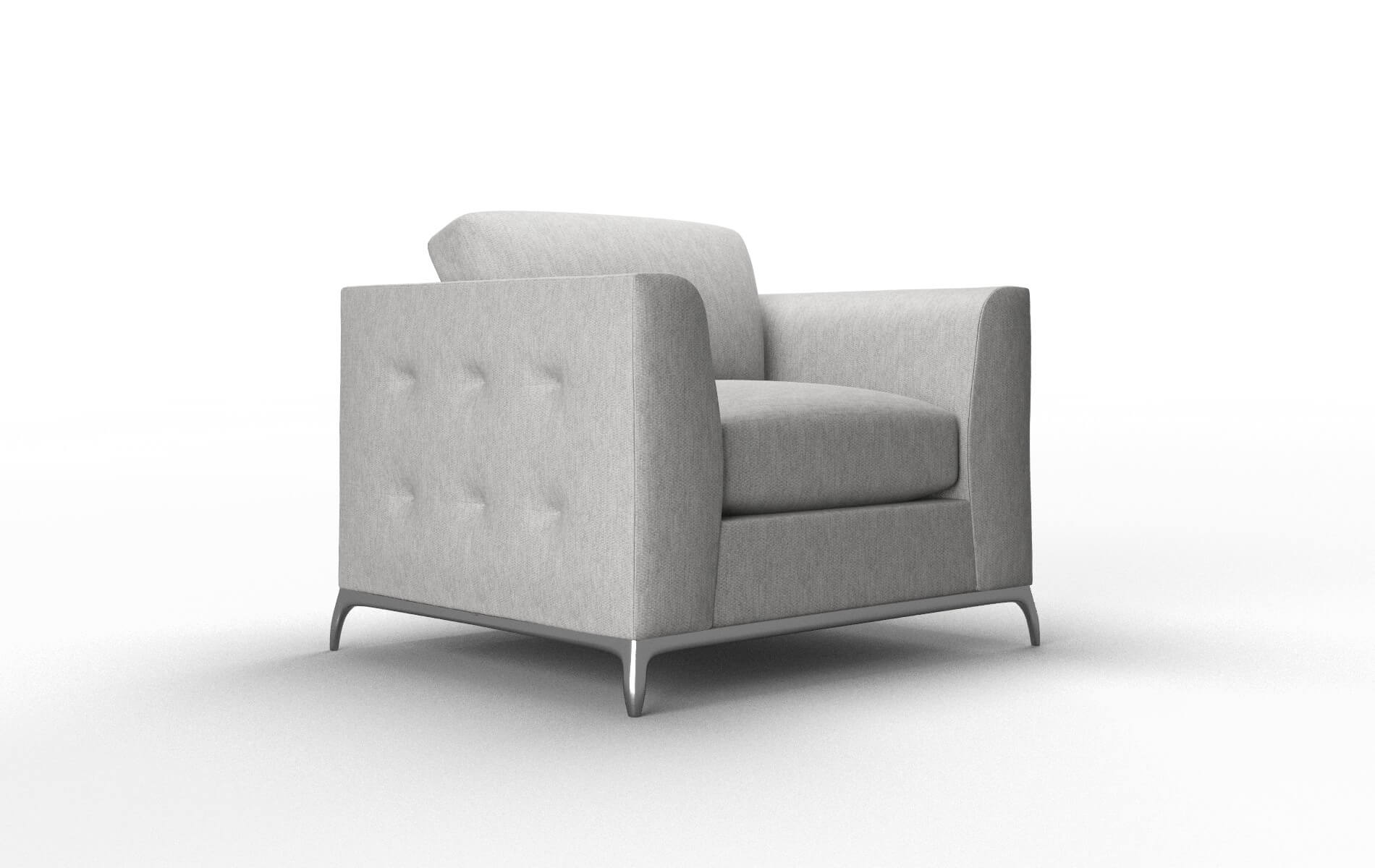 Toronto Bungalow Graphite Chair metal legs 2