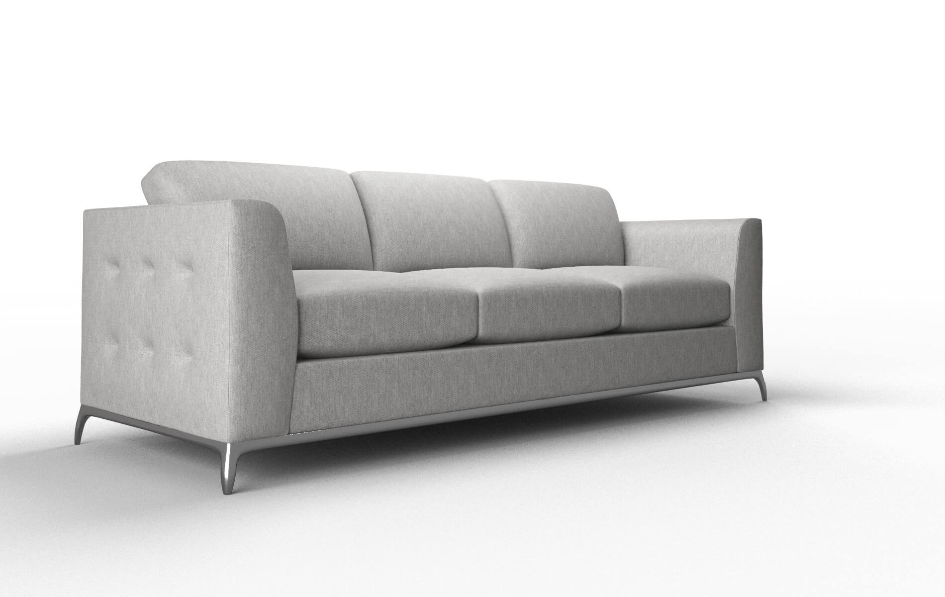 Toronto Bungalow Graphite Sofa metal legs 2