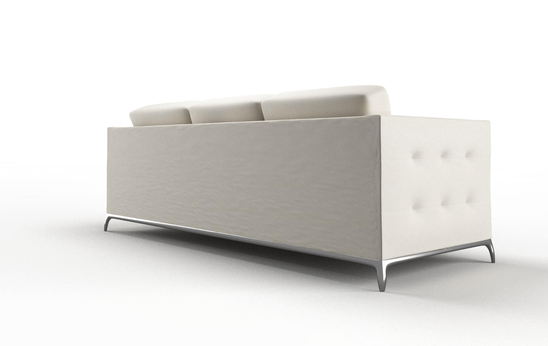 Toronto Bungalow Ivory Sofa metal legs 5