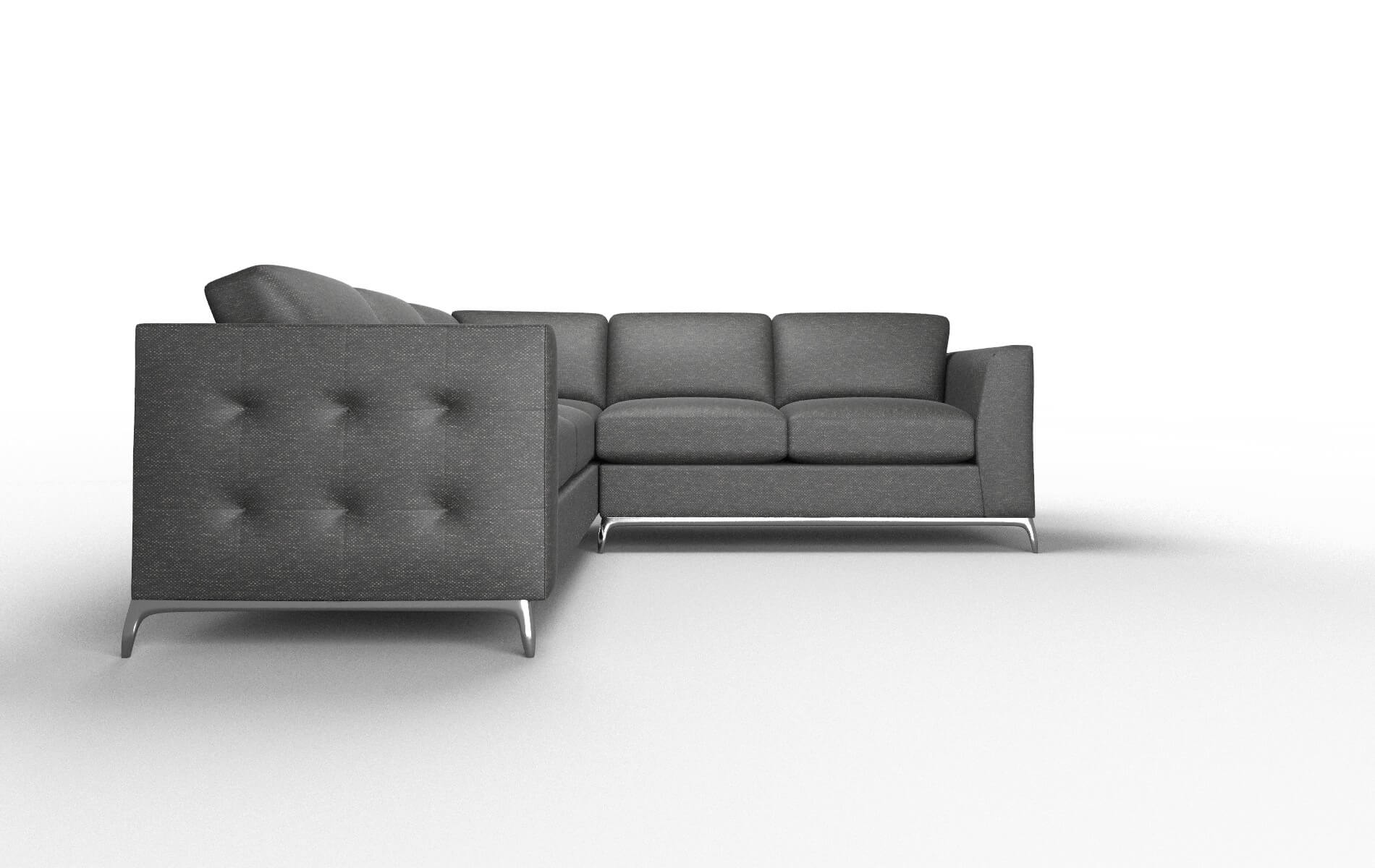 Toronto Chance Denim Sectional metal legs 2