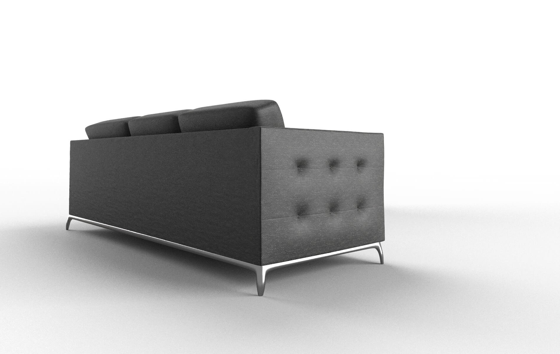 Toronto Chance Denim Sectional metal legs 3