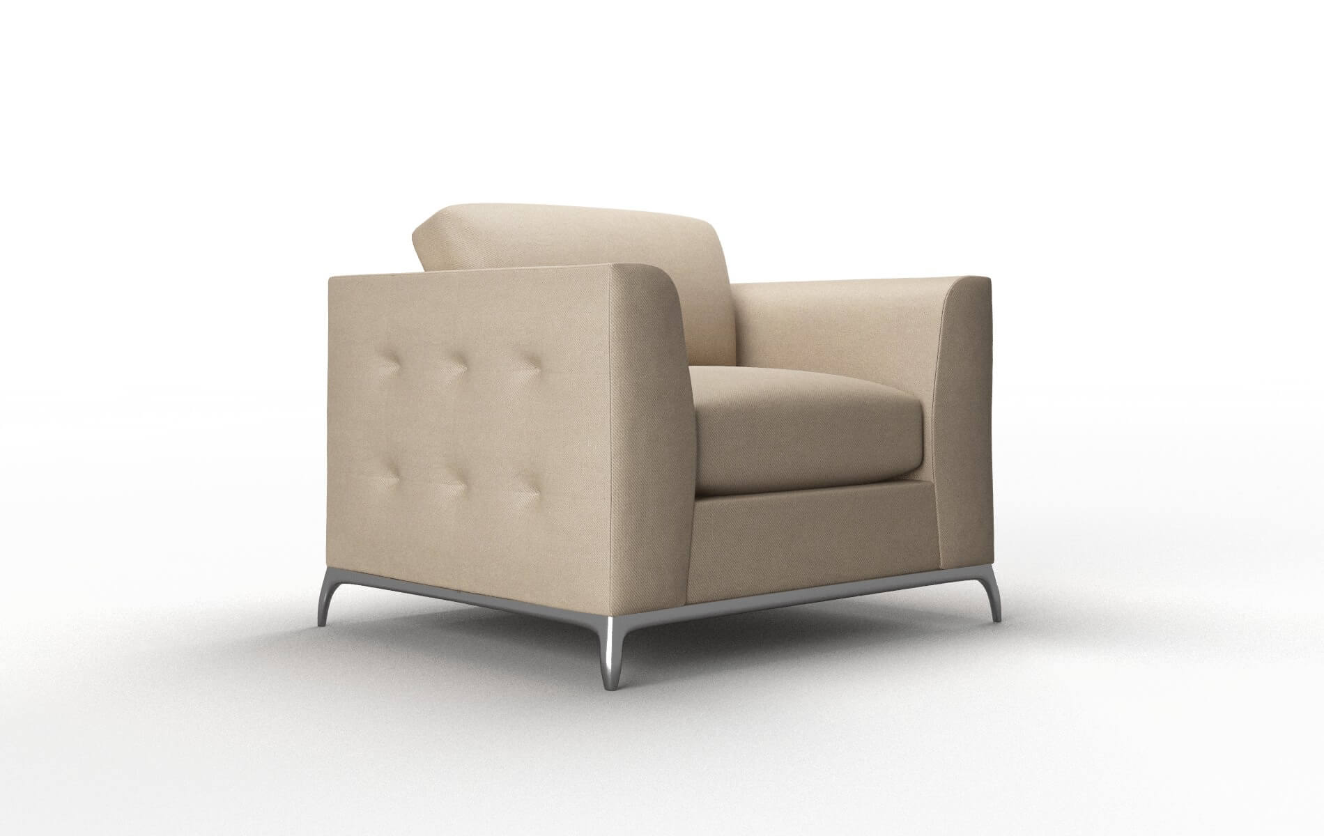 Toronto Chance Platinum Chair metal legs 2