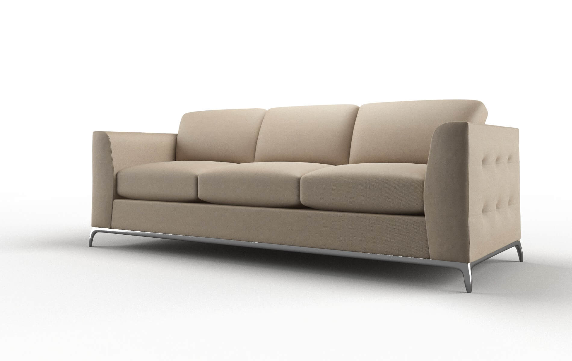 Toronto Chance Platinum Sofa metal legs 4