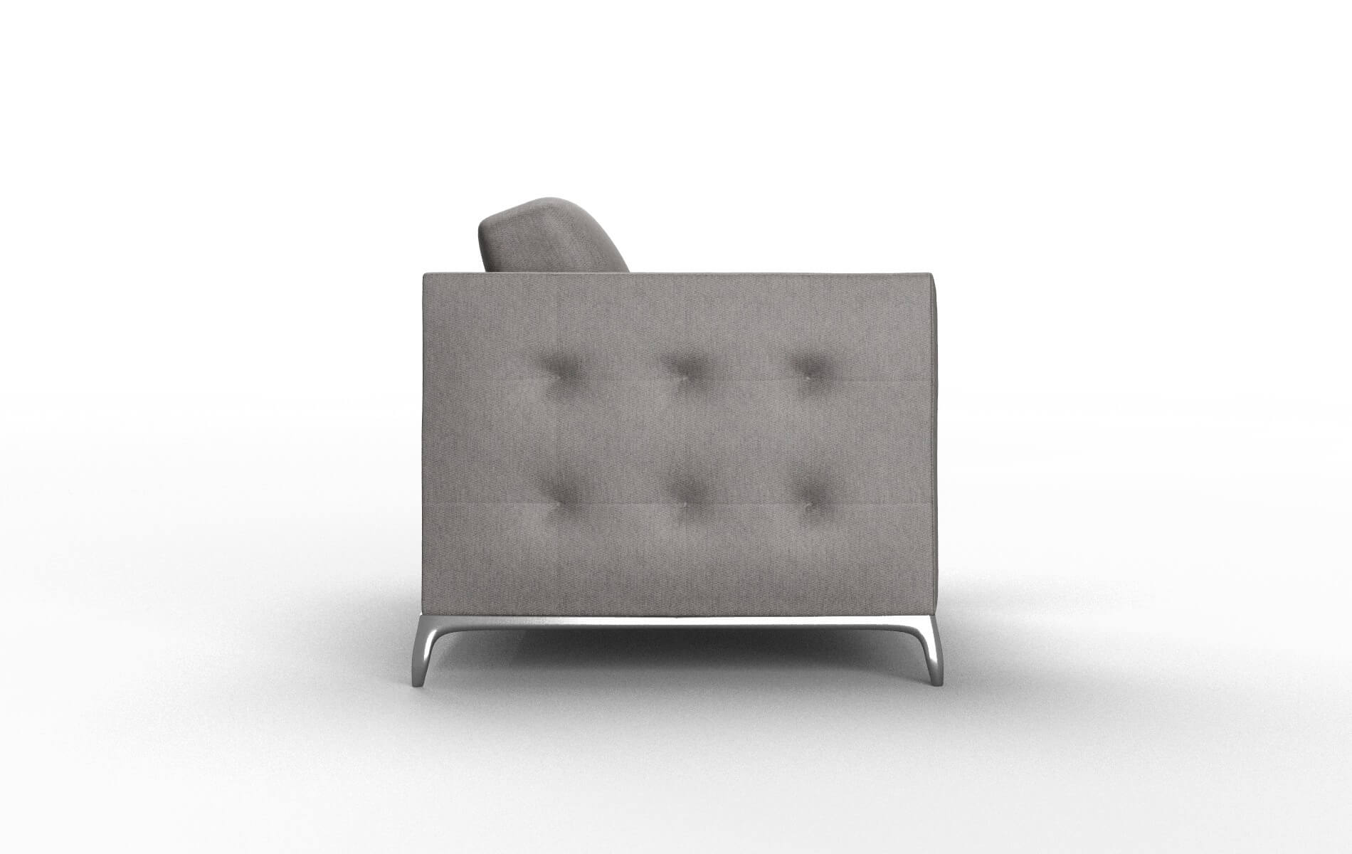 Toronto Cosmo Charcoal Chair metal legs 3