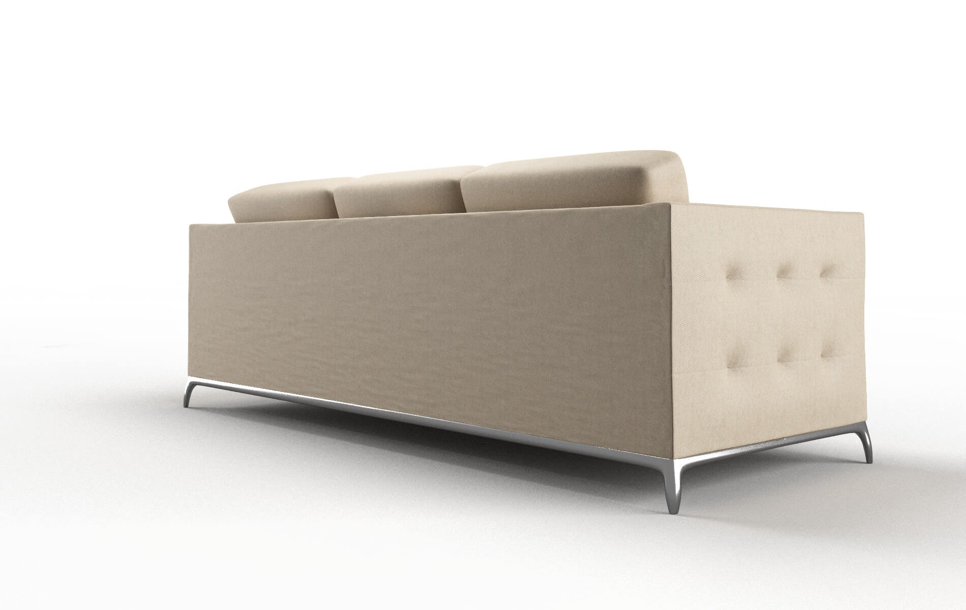 Toronto Cosmo Fawn Sofa metal legs 5