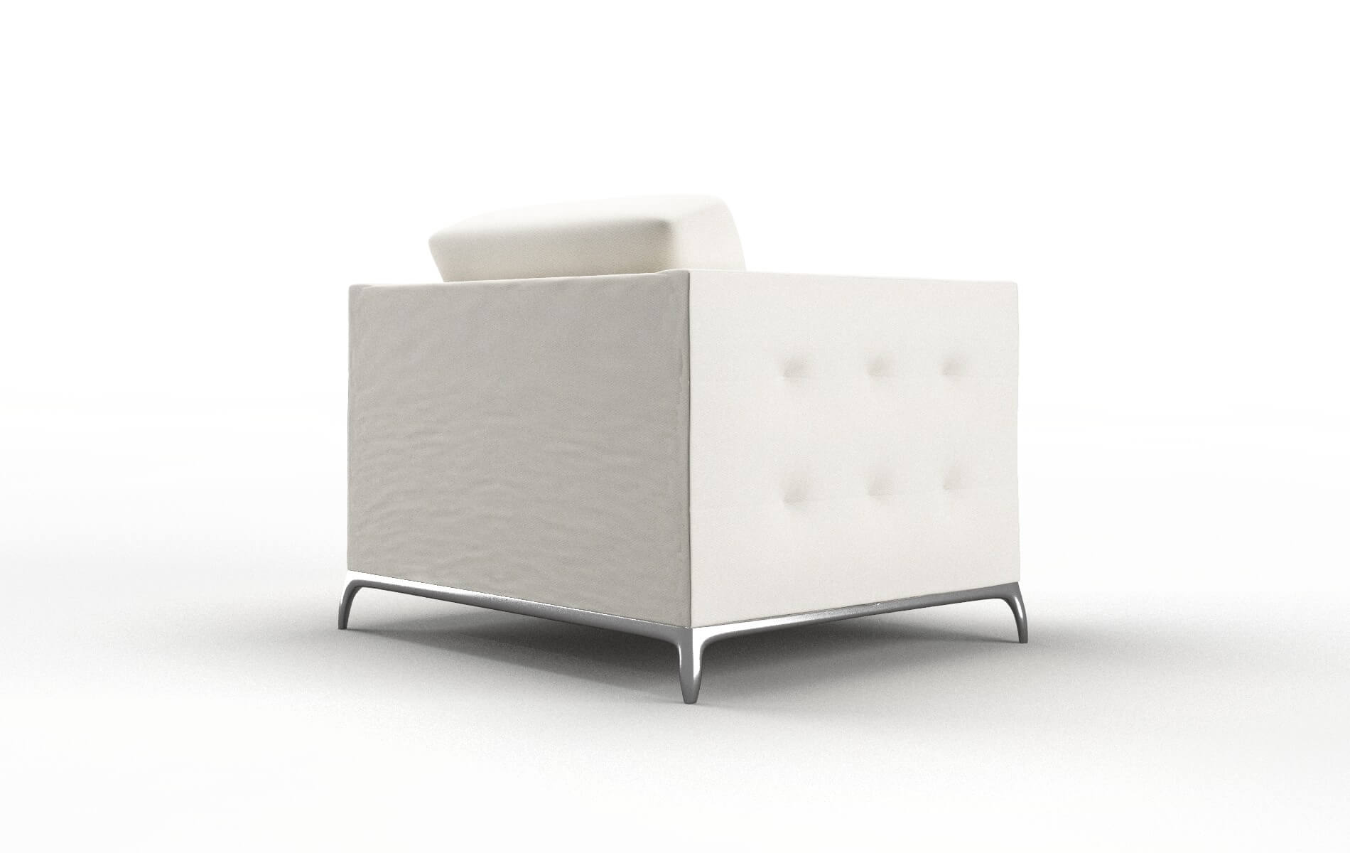 Toronto Cosmo Ivory Chair metal legs 5